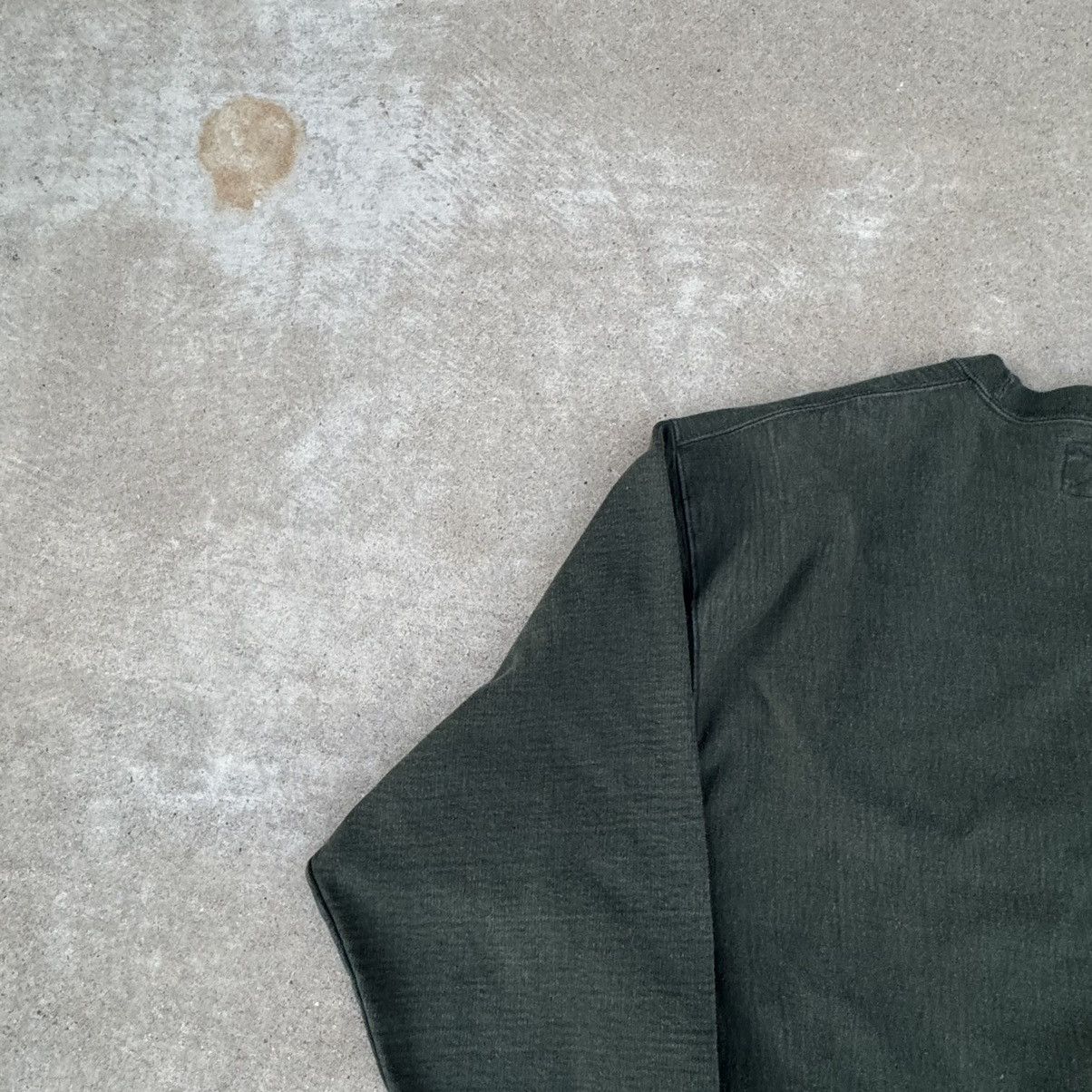 Nike × Stussy Vintage 90s Earth Tone Green Michigan State Crewneck Boxy XL Size US XL / EU 56 / 4 - 9 Thumbnail