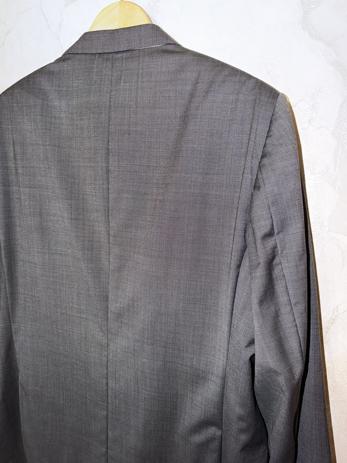 Valentino Valentino ROMA Suit Pants Jacket Grey Luxury Size USA 46 Size 46L - 16 Thumbnail