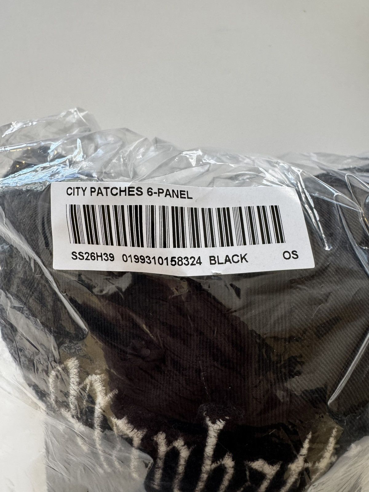 Supreme Supreme City Patches 6-Panel SS26 BLACK IN-HAND SHIPS FAST Size ONE SIZE - 4 Thumbnail