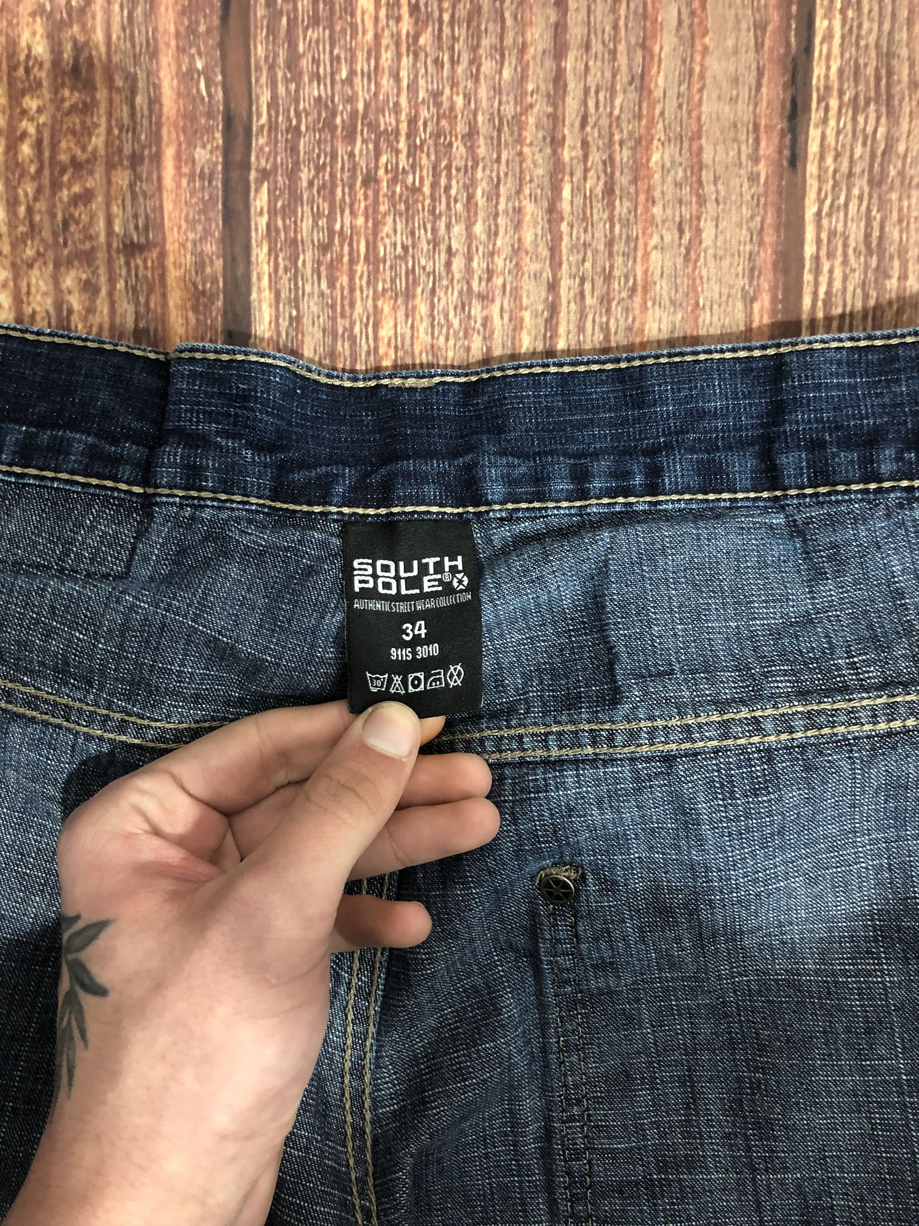 JNCO × Southpole Crazy Vintage Baggy Rap Jeans JNCO Southpole Skater Wide Leg Size US 34 / EU 50 - 20 Thumbnail