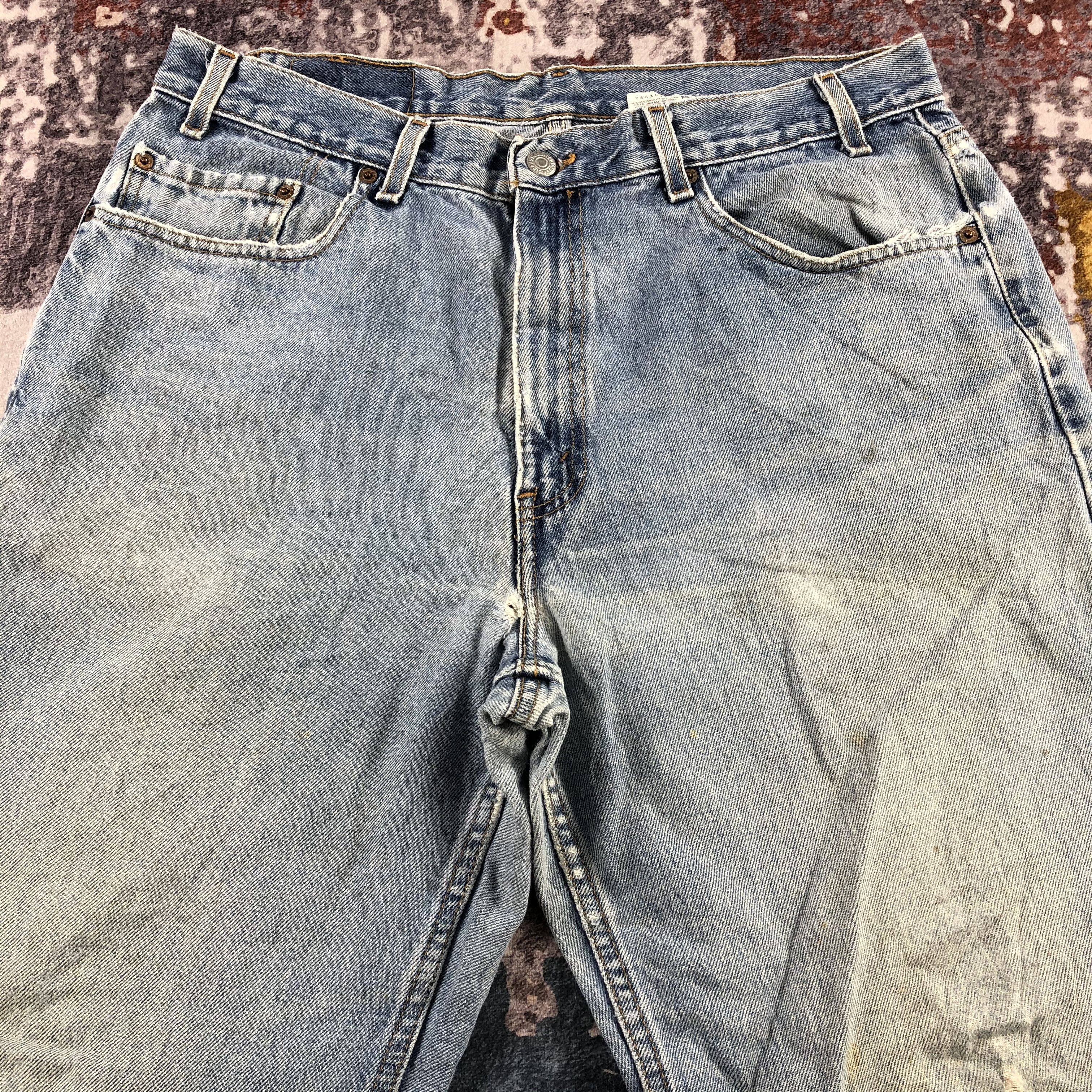Levi's × Vintage Vintage Light Wash Levis 550 Jeans-JM3002 Size US 35 - 3 Thumbnail