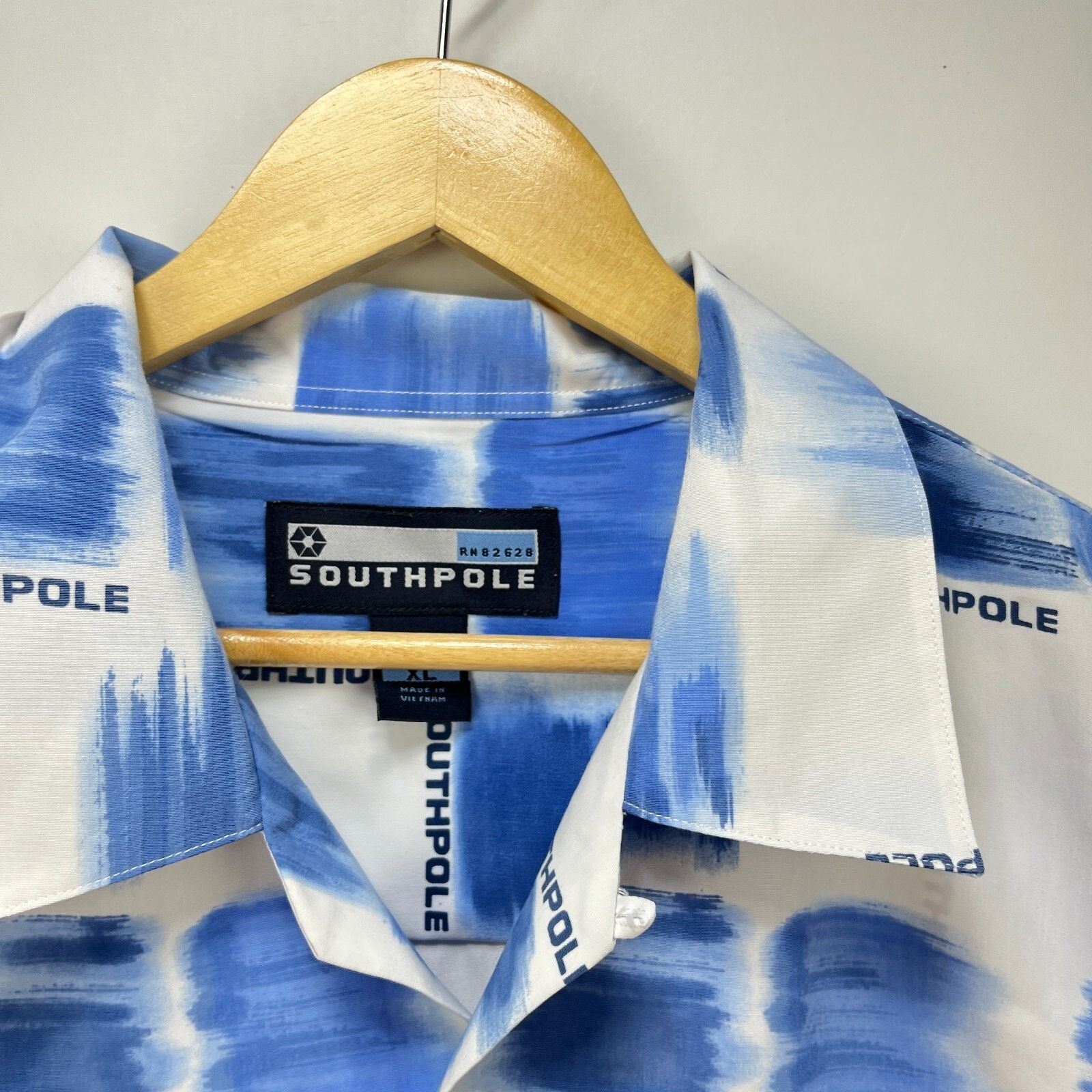 Southpole × Vintage Vintage Southpole Y2K Button-UpShirt XL Baggy Skater Hip Hop Size US XL / EU 56 / 4 - 3 Thumbnail