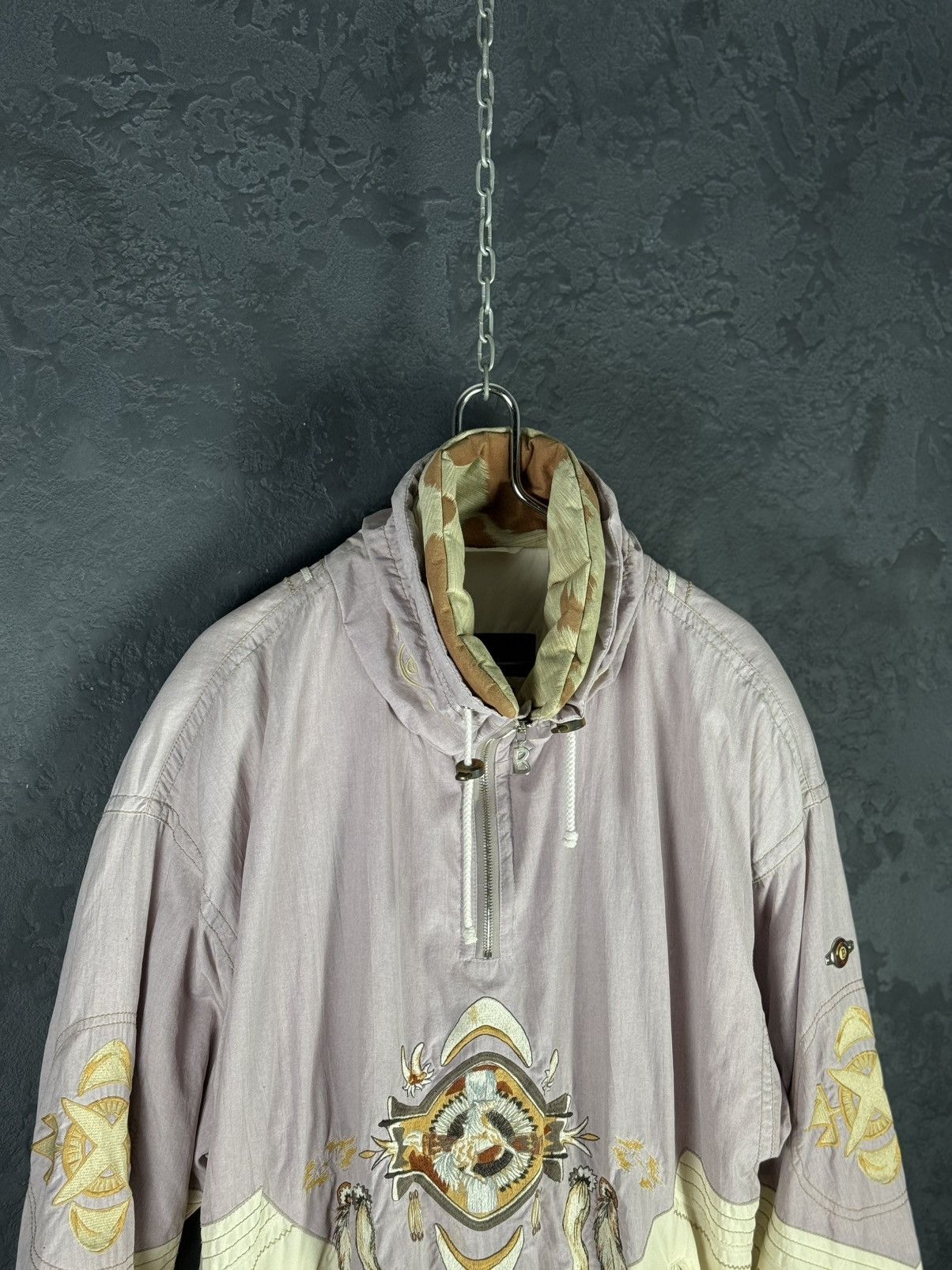 Bogner Vintage 1990s Willy Bogner Indian Embroidered Coat Jacket S Size US S / EU 44-46 / 1 - 2 Thumbnail