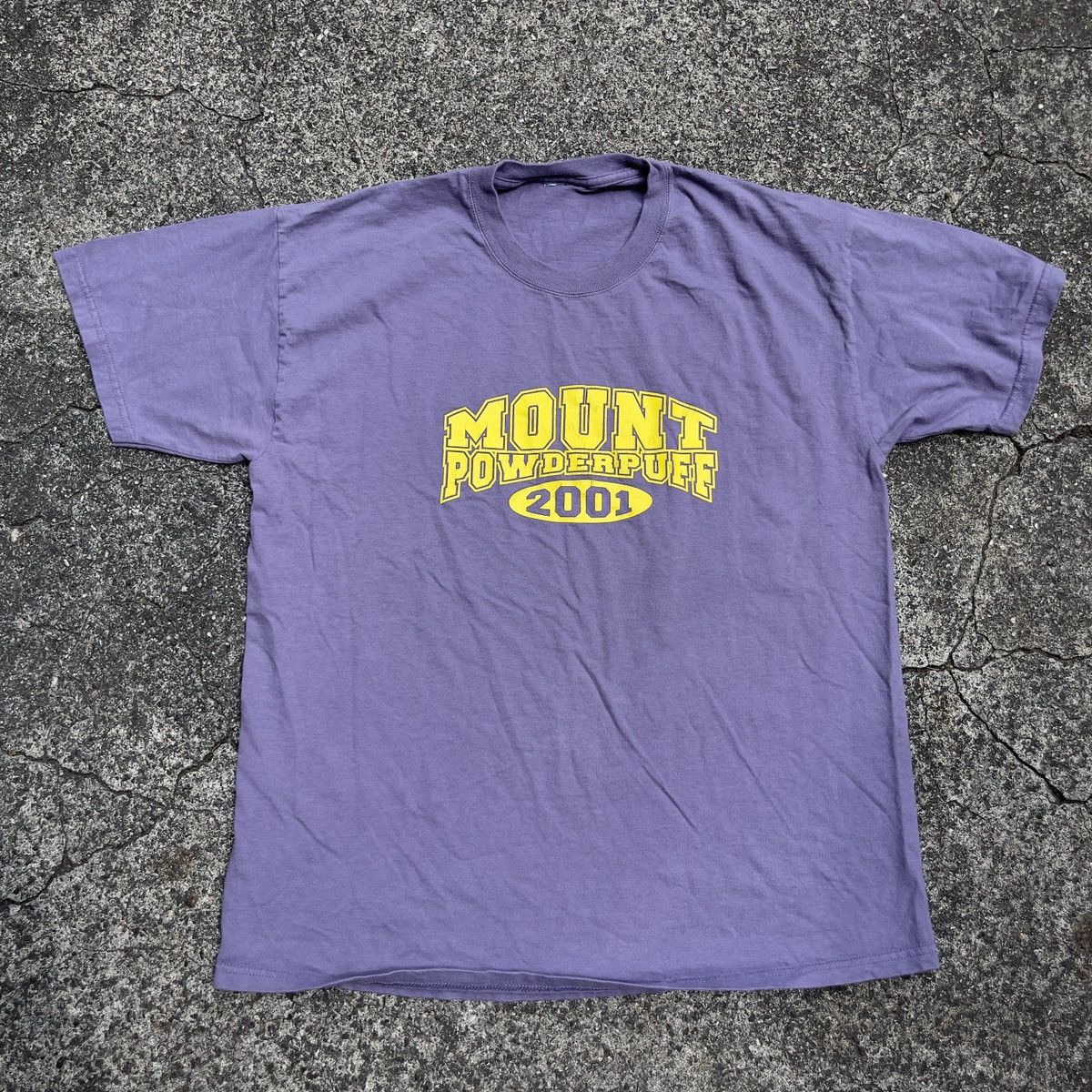 Vintage Vintage 2001 MOUNT POWDER PUFF Shirt Size US XL / EU 56 / 4 - 1 Thumbnail