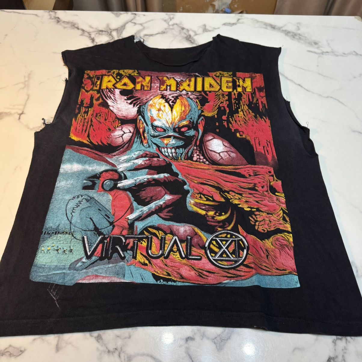 Iron Maiden Iron Maiden Vintage Shirt 90s Mexico bootleg Size US XL / EU 56 / 4 - 4 Thumbnail