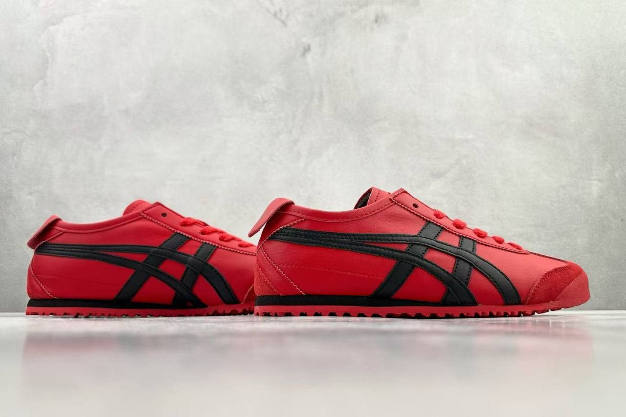 Onitsuka Tiger Unisex Onitsuka Tiger Mexico Red Black Size US 9.5 / EU 42-43 - 9 Thumbnail
