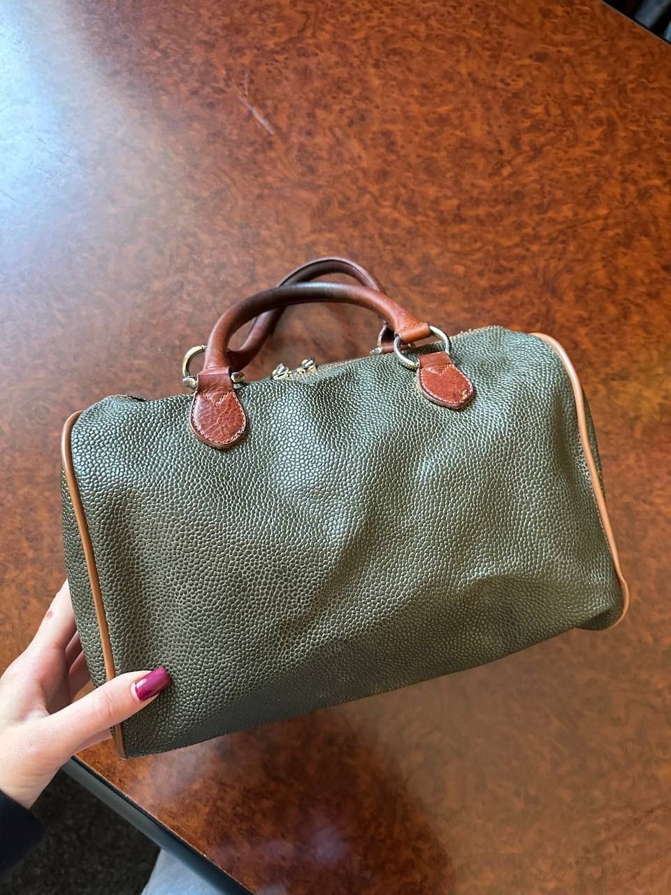 Handmade × Vintage Terrida Tangaroa Briefcase Carrier Leather bag riri 90s Size ONE SIZE - 7 Thumbnail