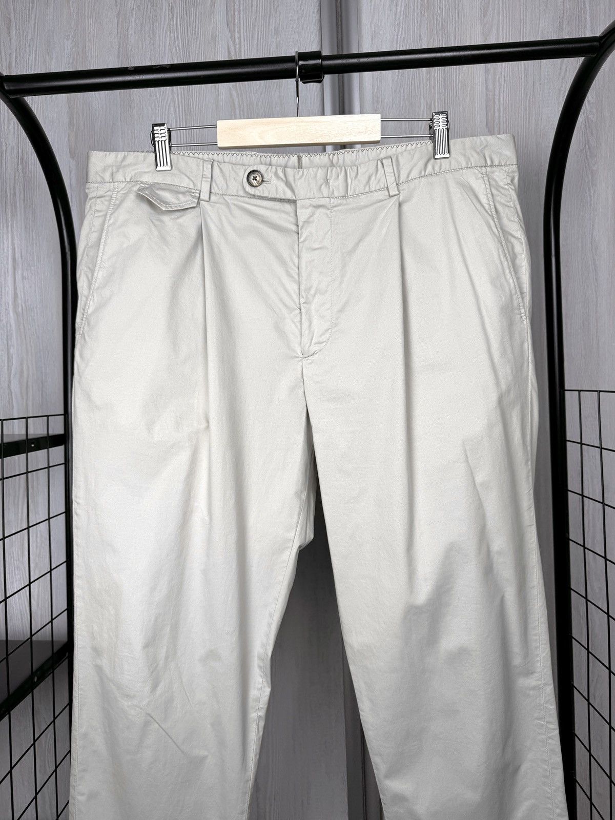 Other Windsor Solaro Silvino Beige Oragnic Cotton Suit 44R (EU 54) Size 44R - 5 Thumbnail