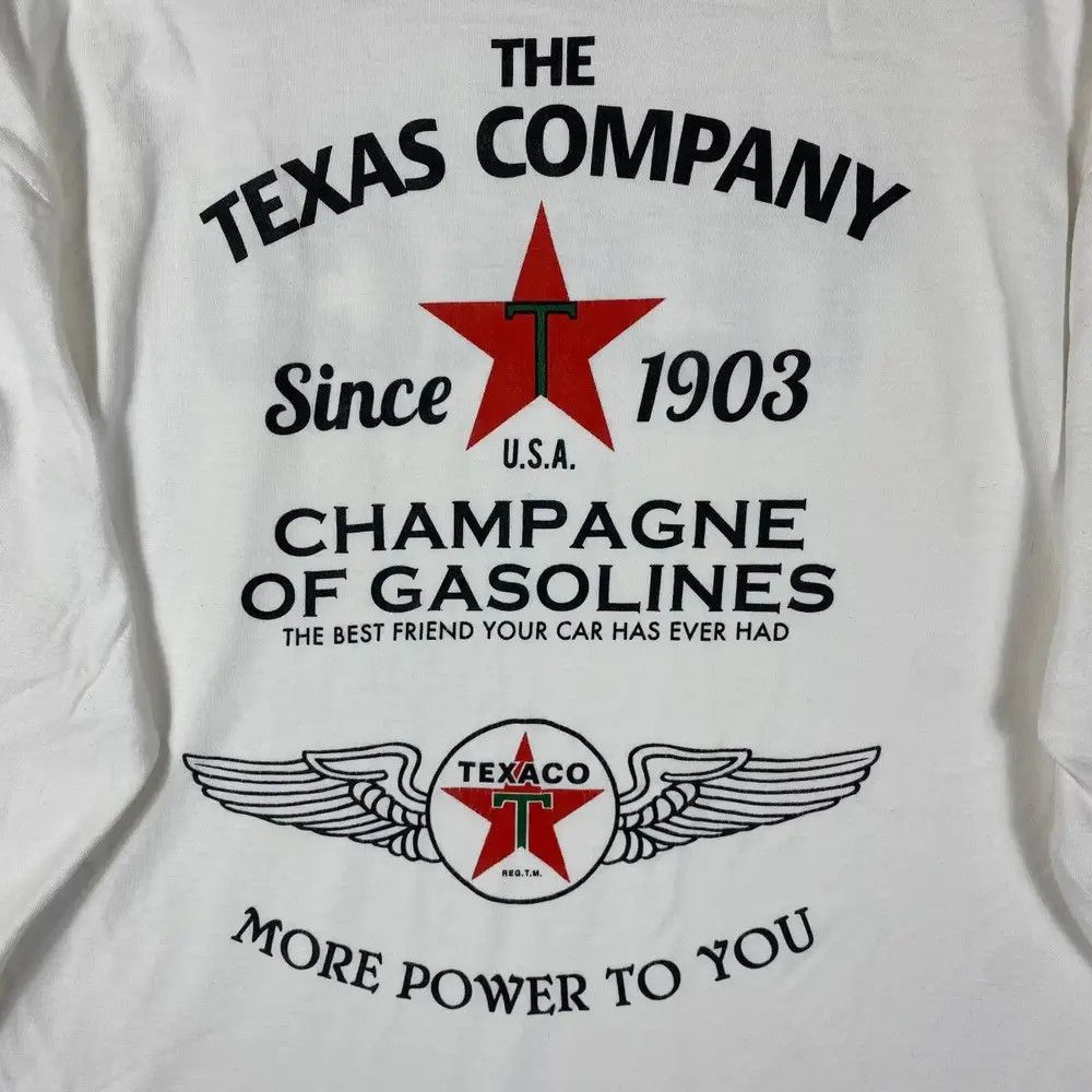 Petrol Industries Vintage TEXACO The Texas Oil Company Longsleeve Tee Shirt Size US L / EU 52-54 / 3 - 2 Thumbnail