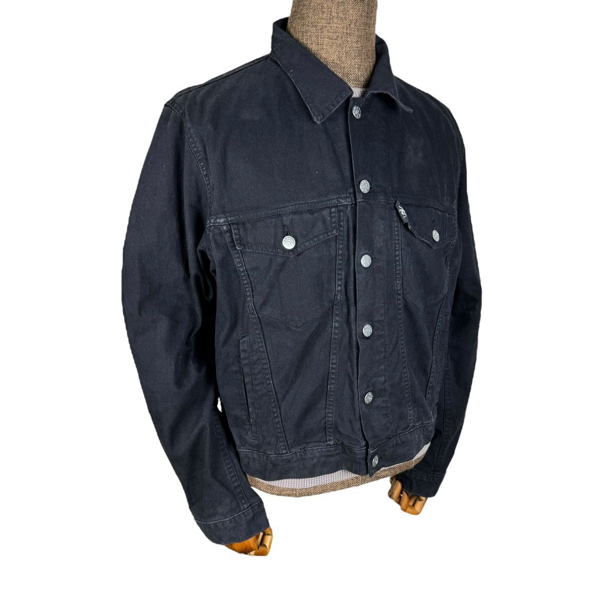 agnes b. ☀️AGNES B FRANCE DENIM TRUCKER JACKET Size US S / EU 44-46 / 1 - 2 Thumbnail