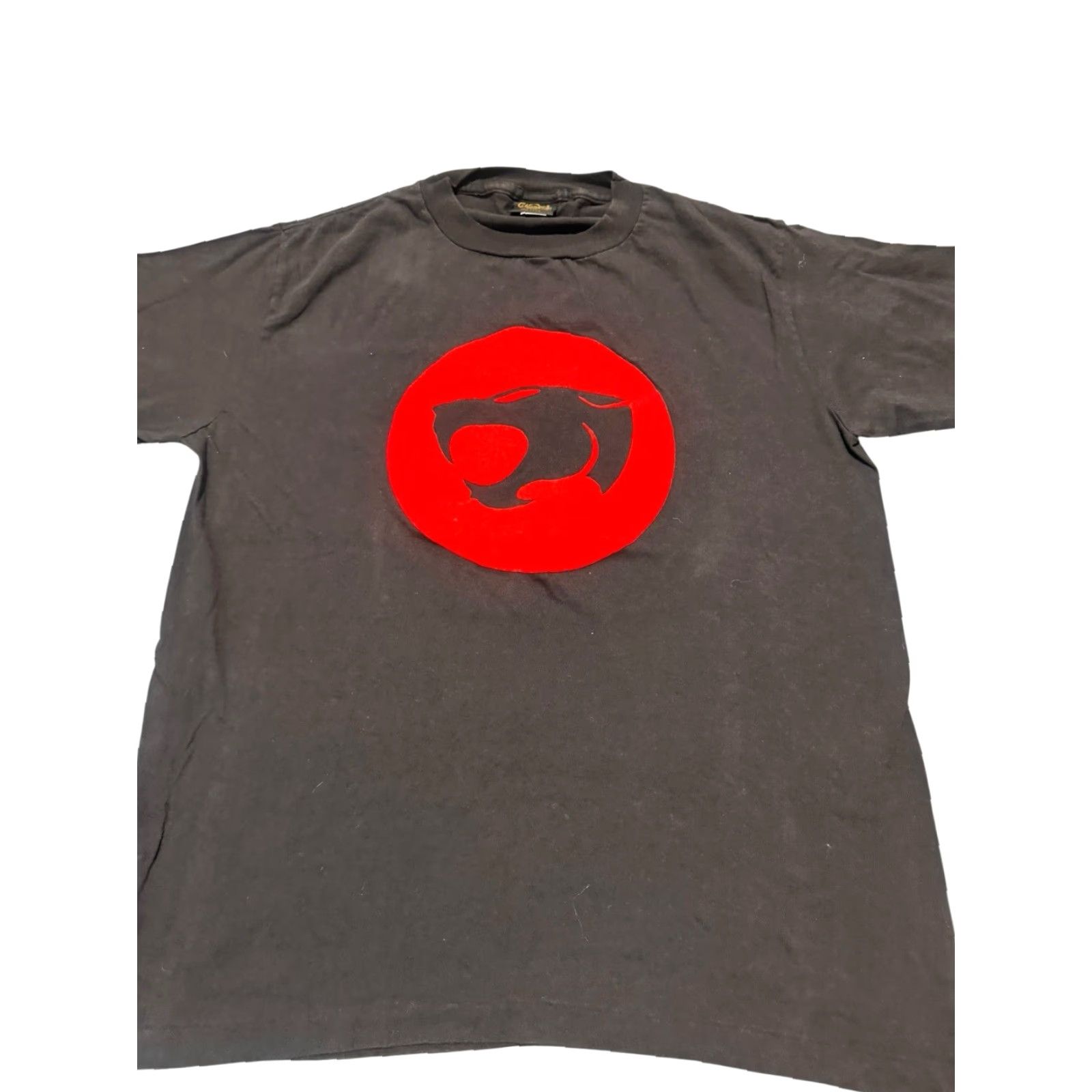 Changes VINTAGE Changes Thundercats T-Shirt Mens Medium Tee Black Cotton Short Sleeve Crew Neck 90s Retro Cartoon Cat Marvel? Size US M / EU 48-50 / 2 - 2 Thumbnail