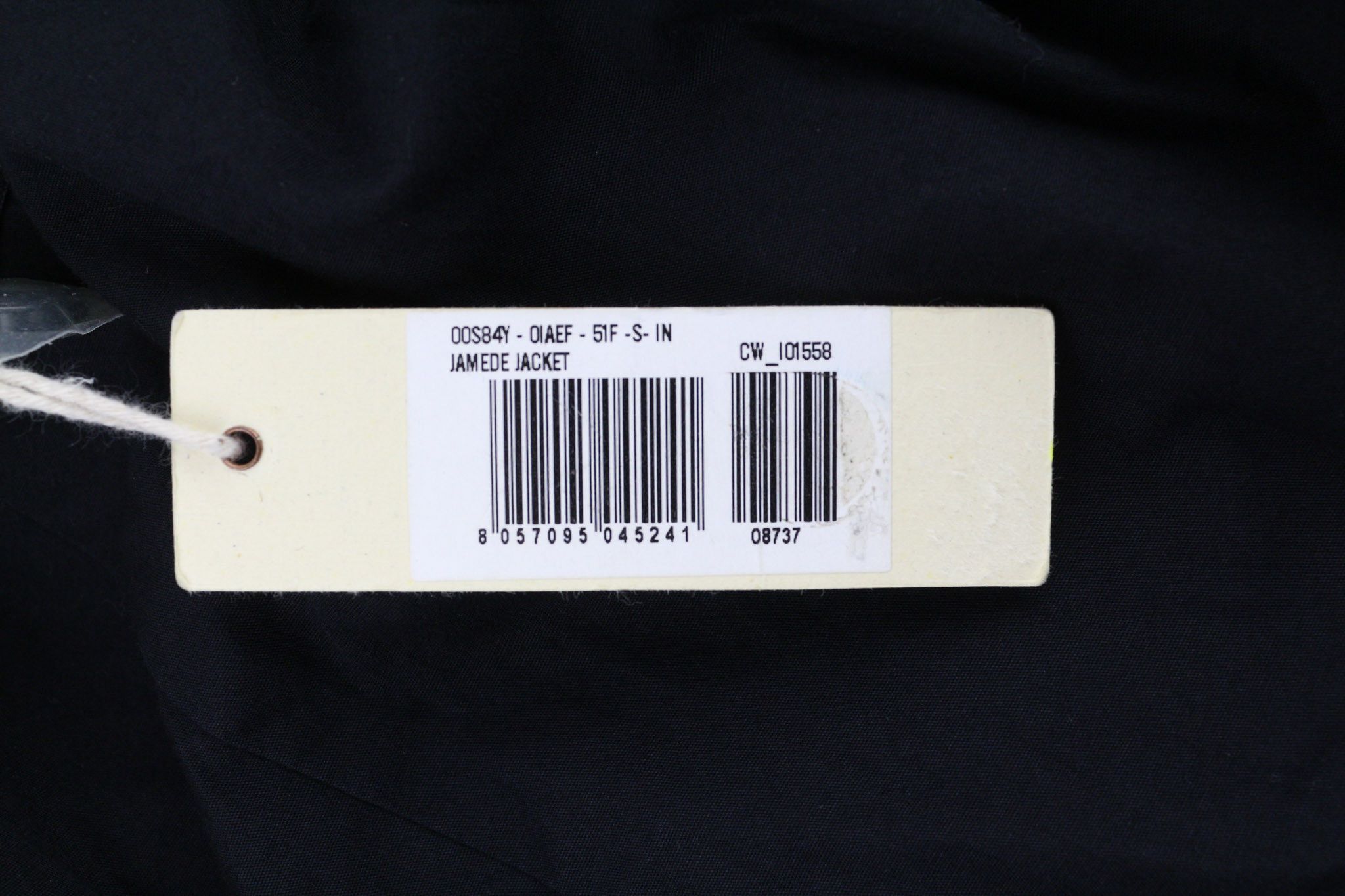 Diesel JAMEDE S Khaki Zip High Neck Drawstring Waist Jacket 81733 Size US S / EU 44-46 / 1 - 8 Thumbnail