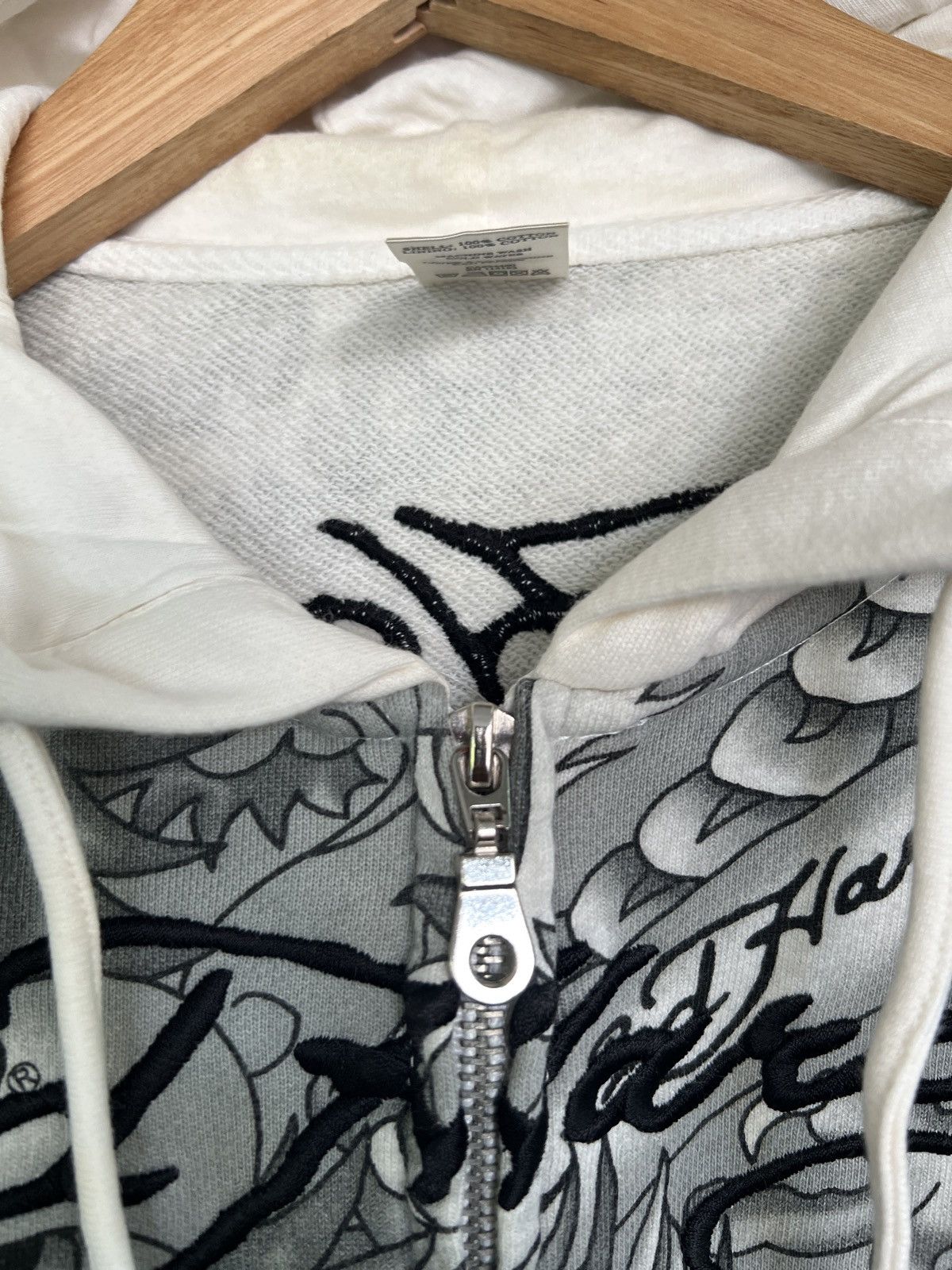 Christian Audigier Ed Hardy by Christian Audiger all-over tattoo zip up hoodie Size US M / EU 48-50 / 2 - 15 Thumbnail