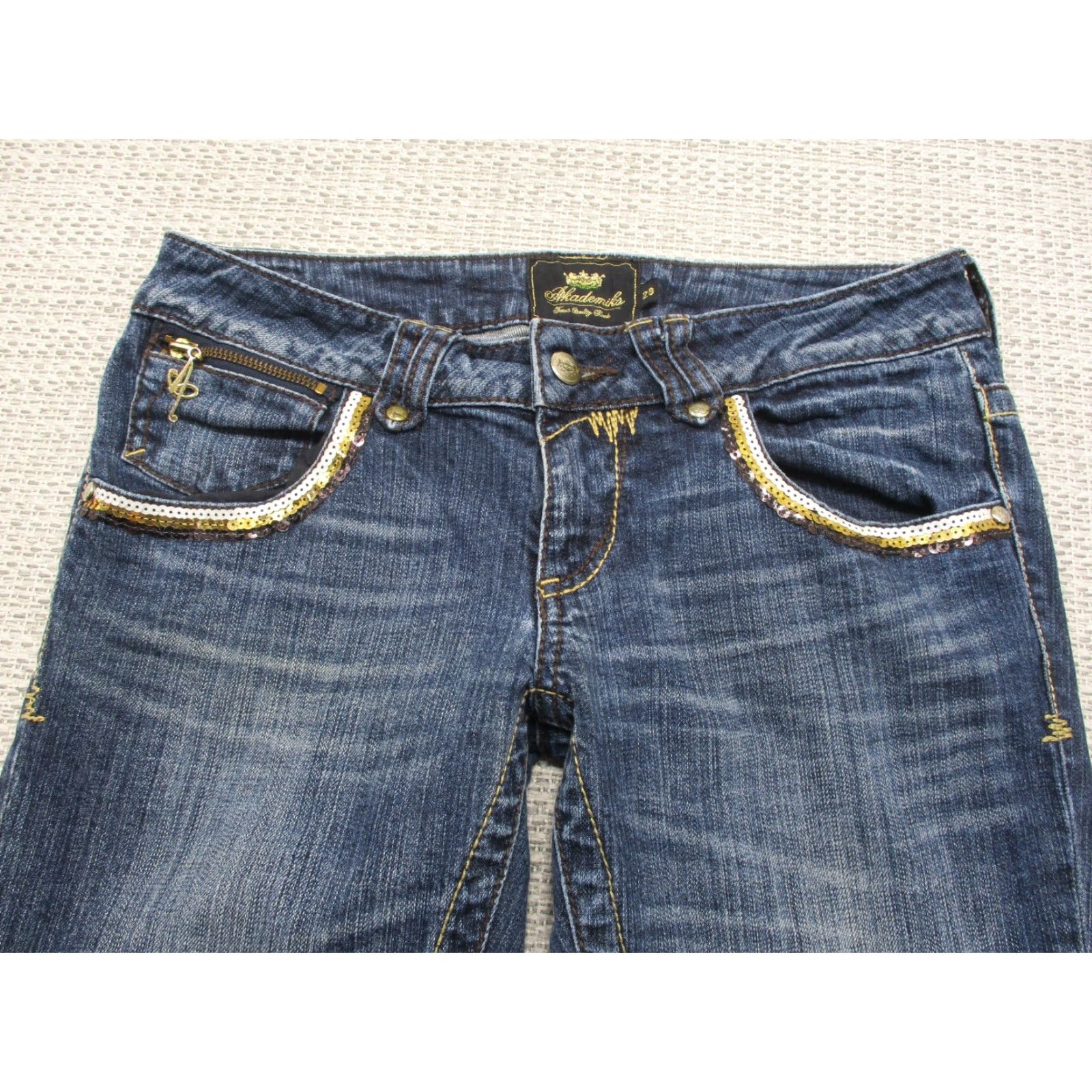 Akademiks VINTAGE? None. Size 28" / US 6 / IT 42 - 3 Thumbnail