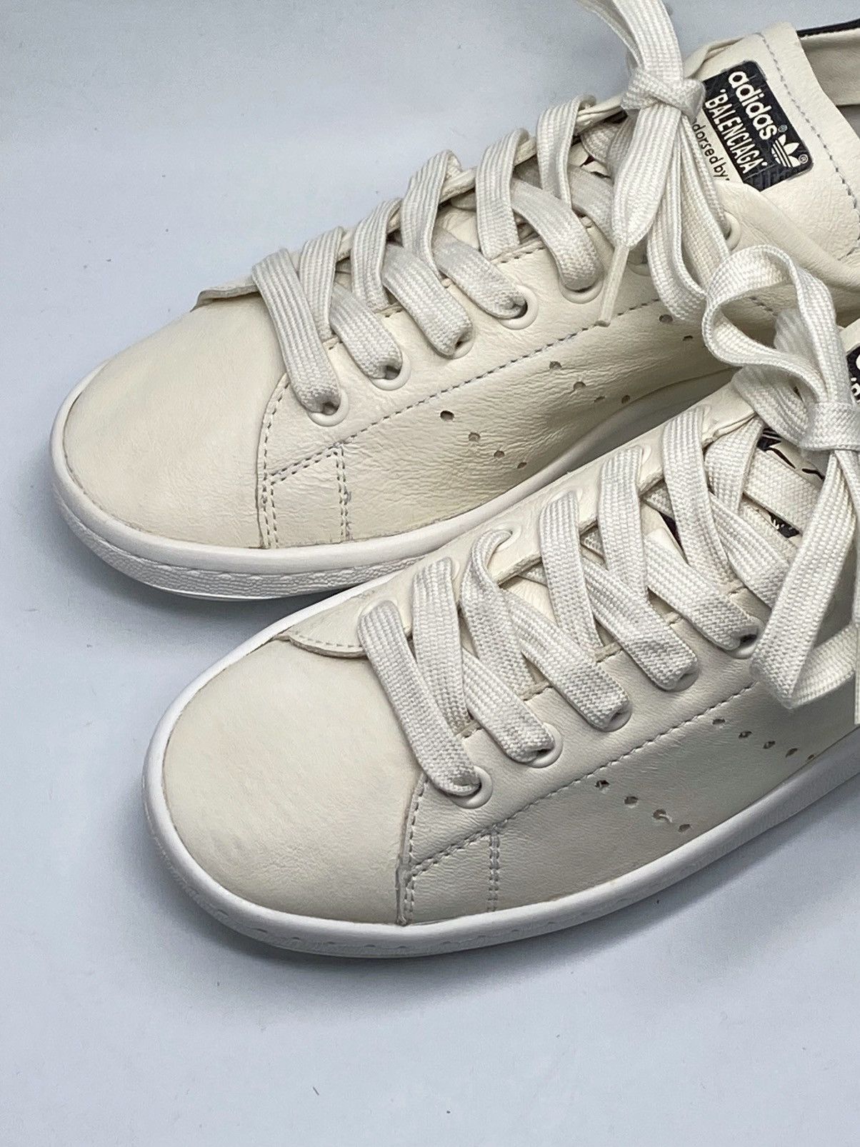Balenciaga Balenciaga X Adidas Stan Smith Leather Sneakers size 37 Size US 7 / IT 37 - 5 Thumbnail