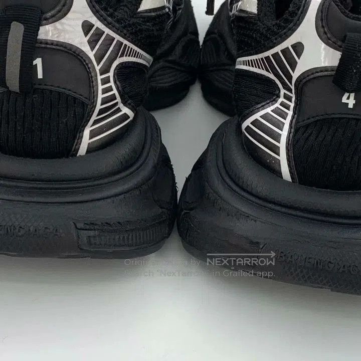 Balenciaga Balenciaga Black Lace-Up Casual Dad Shoes. Size US 8 / EU 41 - 8 Thumbnail