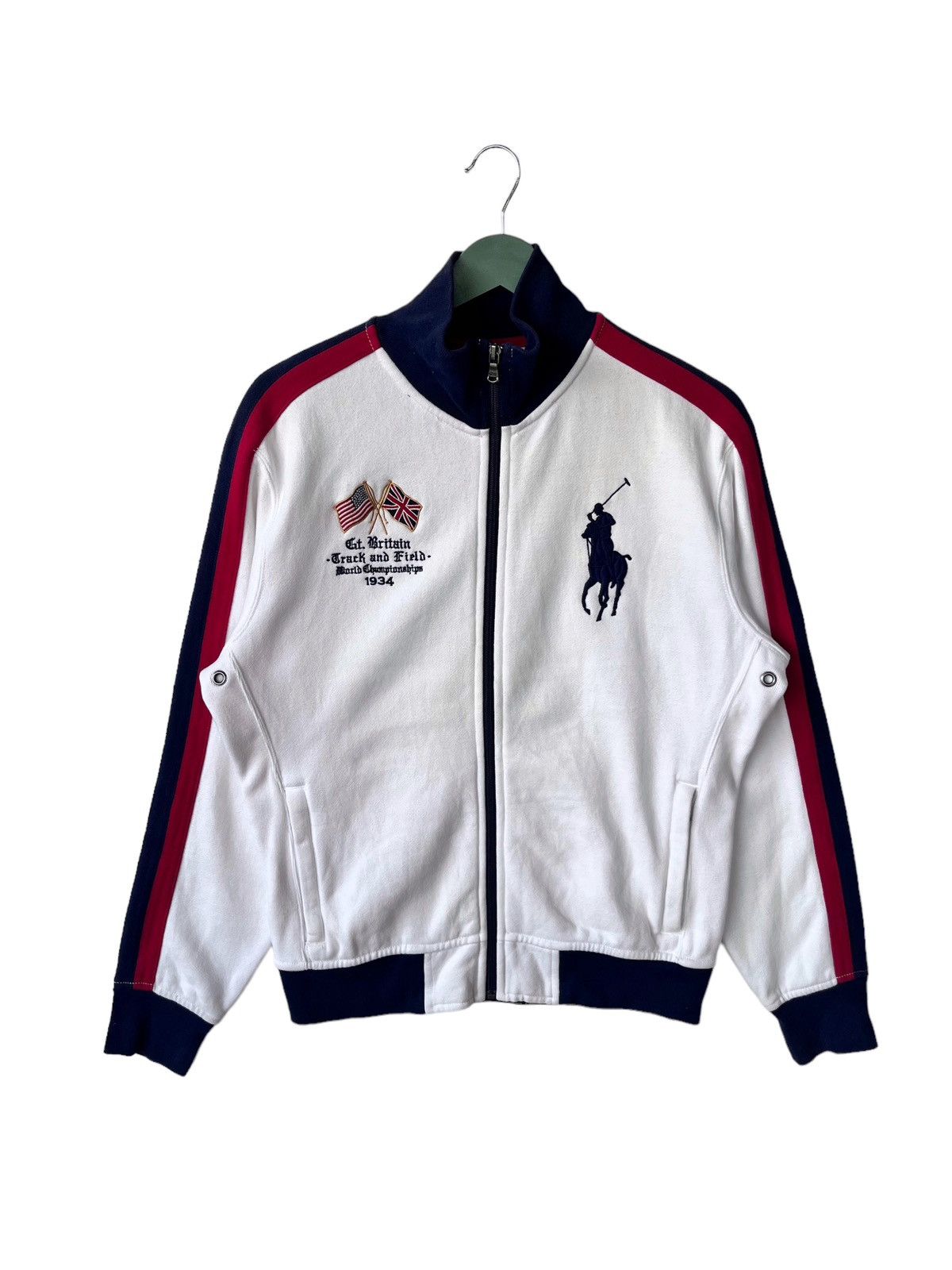 Polo Ralph Lauren Polo by Ralph Lauren GBR Fullzip Sweater Size US M / EU 48-50 / 2 - 1 Thumbnail