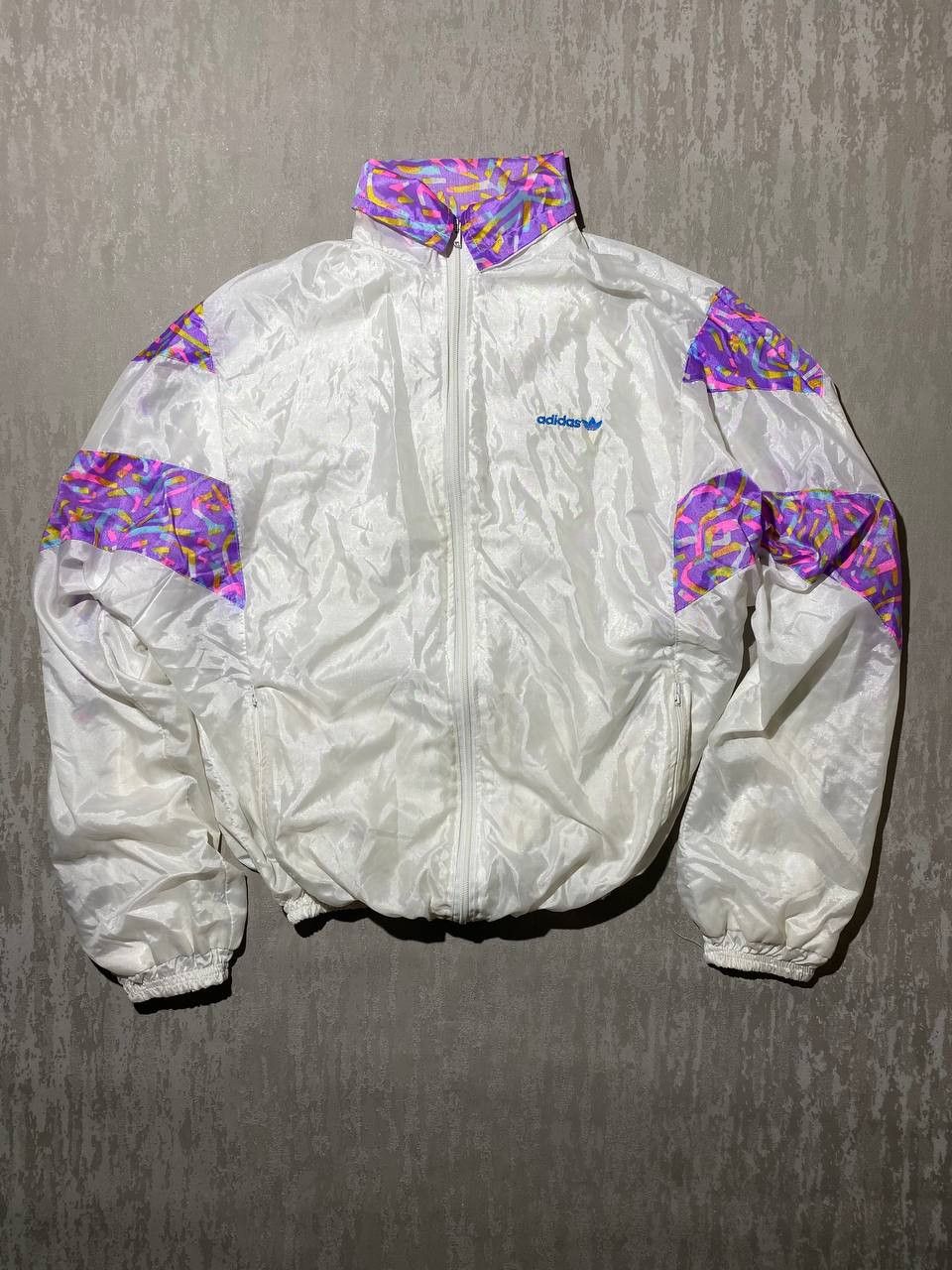 Adidas vintage 80's adidas Nylon Jacket made in west Germany | Grailed