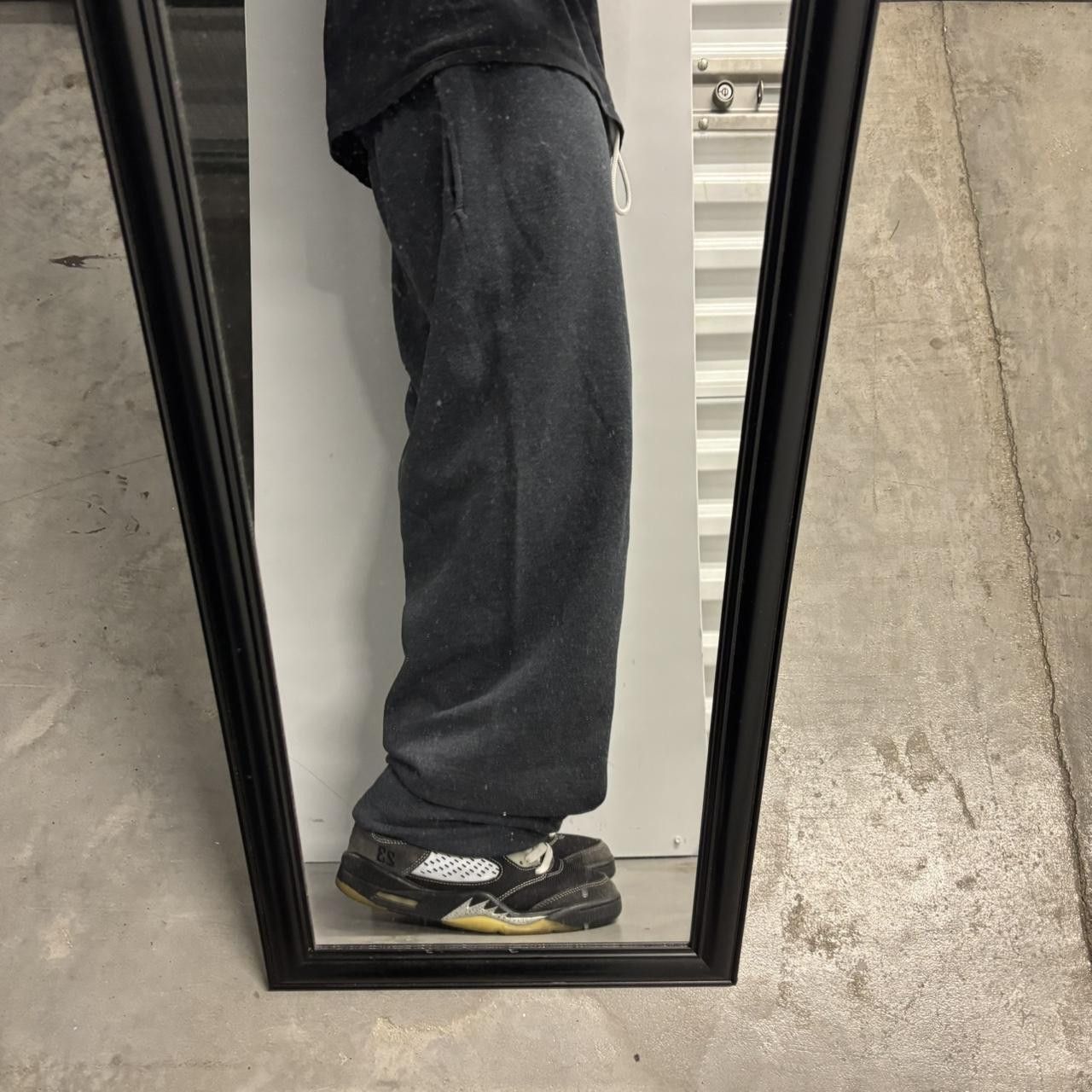 Vintage Crazy Vintage Y2K/2000s Dark Grey Essential Sweatpants! Fits XL Size US 38 / EU 54 - 2 Thumbnail