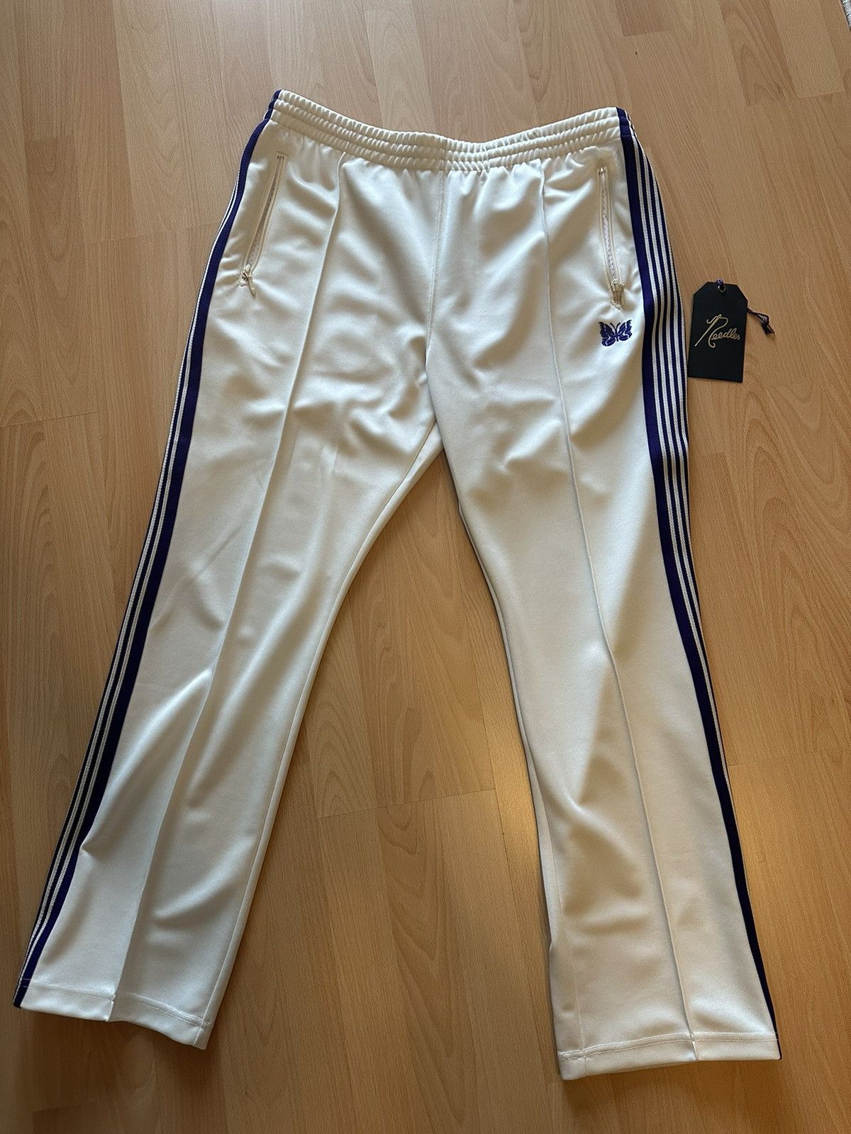 image of Needles Track Pants in Cream, Men's (Size 44)