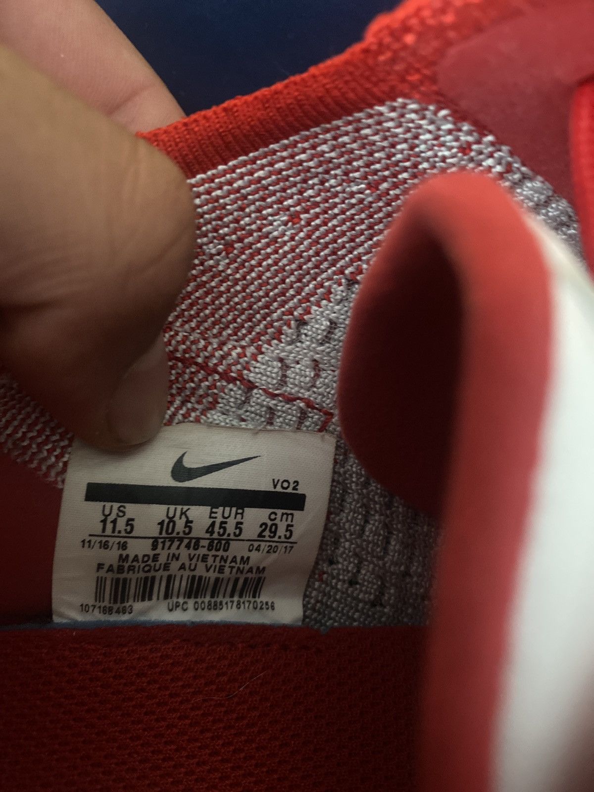 Nike Nike Dunk “Flyknit” Size US 11.5 / EU 44-45 - 7 Thumbnail