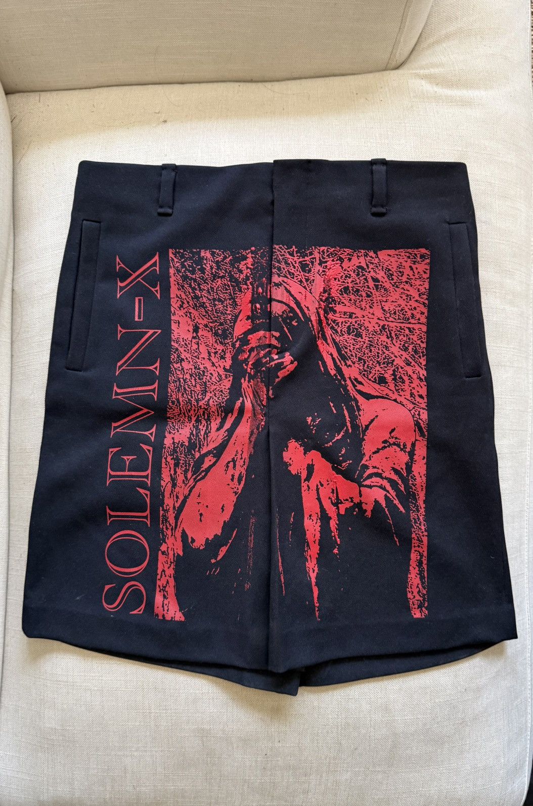 Raf Simons Raf Simons SS22 Solemn-X Men’s Skirt Short Size US 32 / EU 48 - 1 Thumbnail
