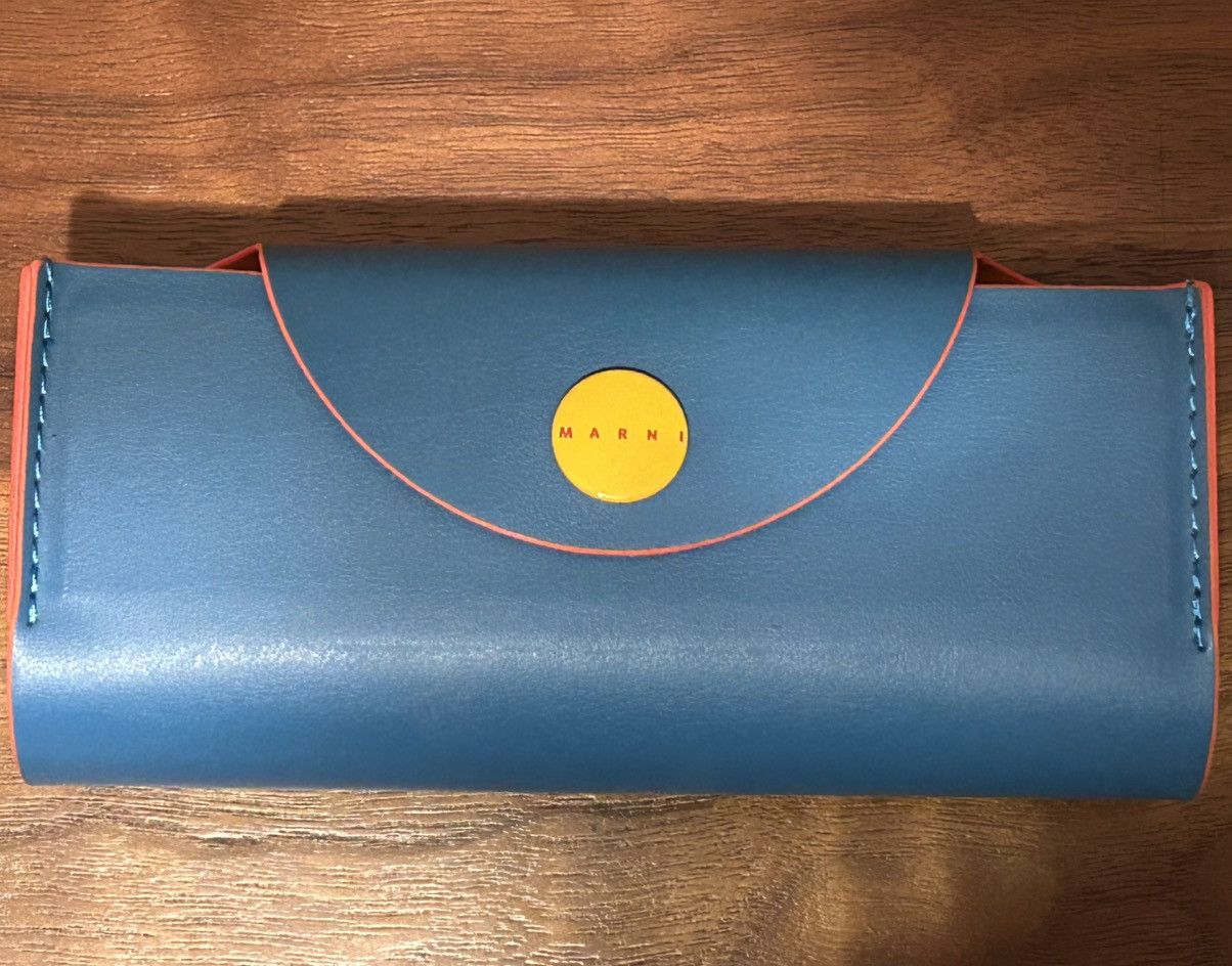 Marni Marni Hand Stitched Leather glasses case Size ONE SIZE - 1 Thumbnail