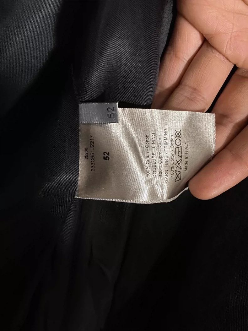 Dior Dior 13Ss blue primary starched zippered denim vest 2505-Ne Size US L / EU 52-54 / 3 - 9 Thumbnail