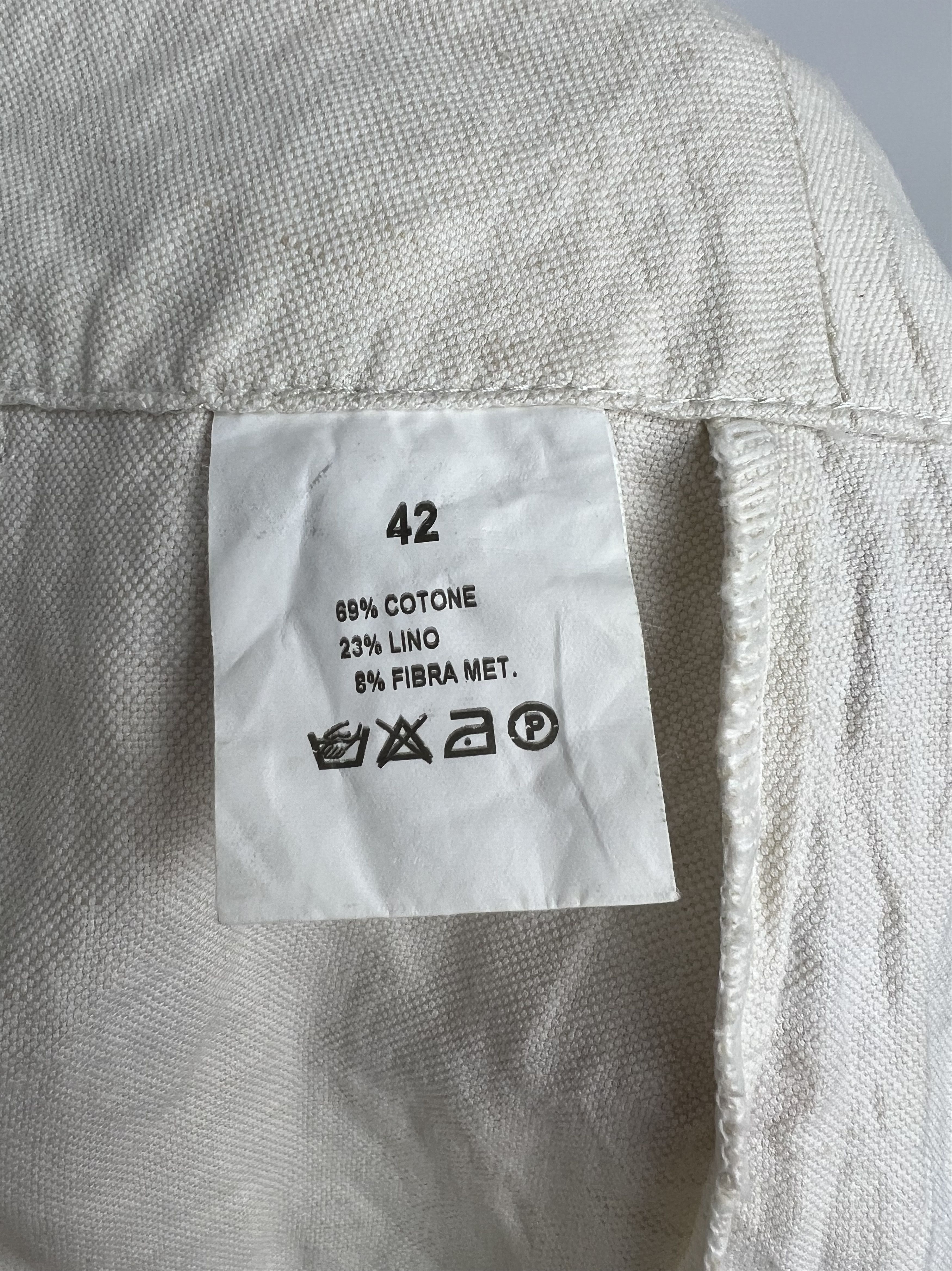 Other Carla G. Rare Cotton Linen Skirt Suit Size IT 40/42 US 6/8 Size S / US 4 / IT 40 - 20 Thumbnail