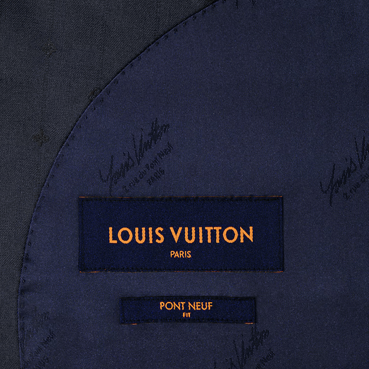 Louis Vuitton Single-Breasted Wool Pont Neuf Jacket - 48 S Size 48S - 6 Thumbnail