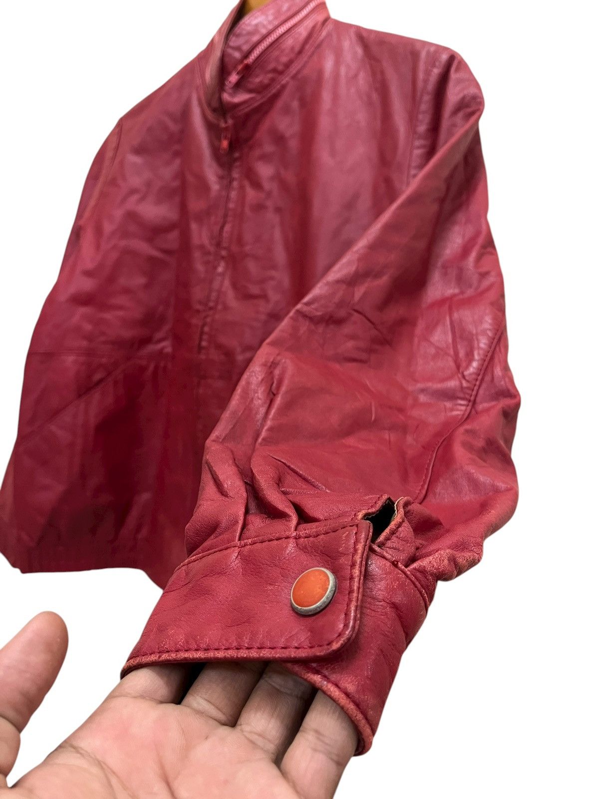Genuine Leather Japanese Brand Keep Mellow Caferacer Jacket Size US M / EU 48-50 / 2 - 14 Thumbnail