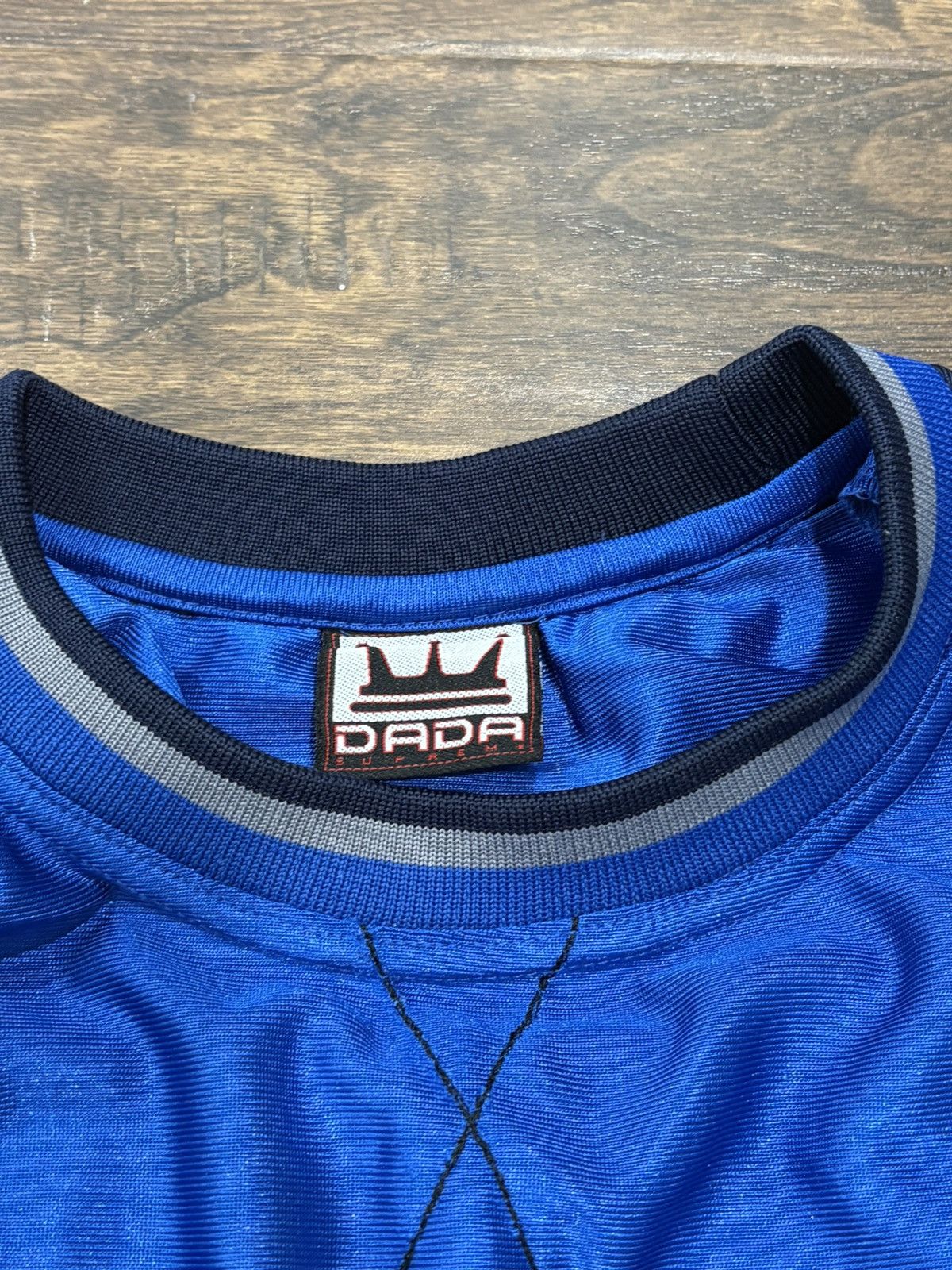 Vintage VINTAGE Y2K RARE DADA SUPREME JERSEY Size US XL / EU 56 / 4 - 3 Thumbnail
