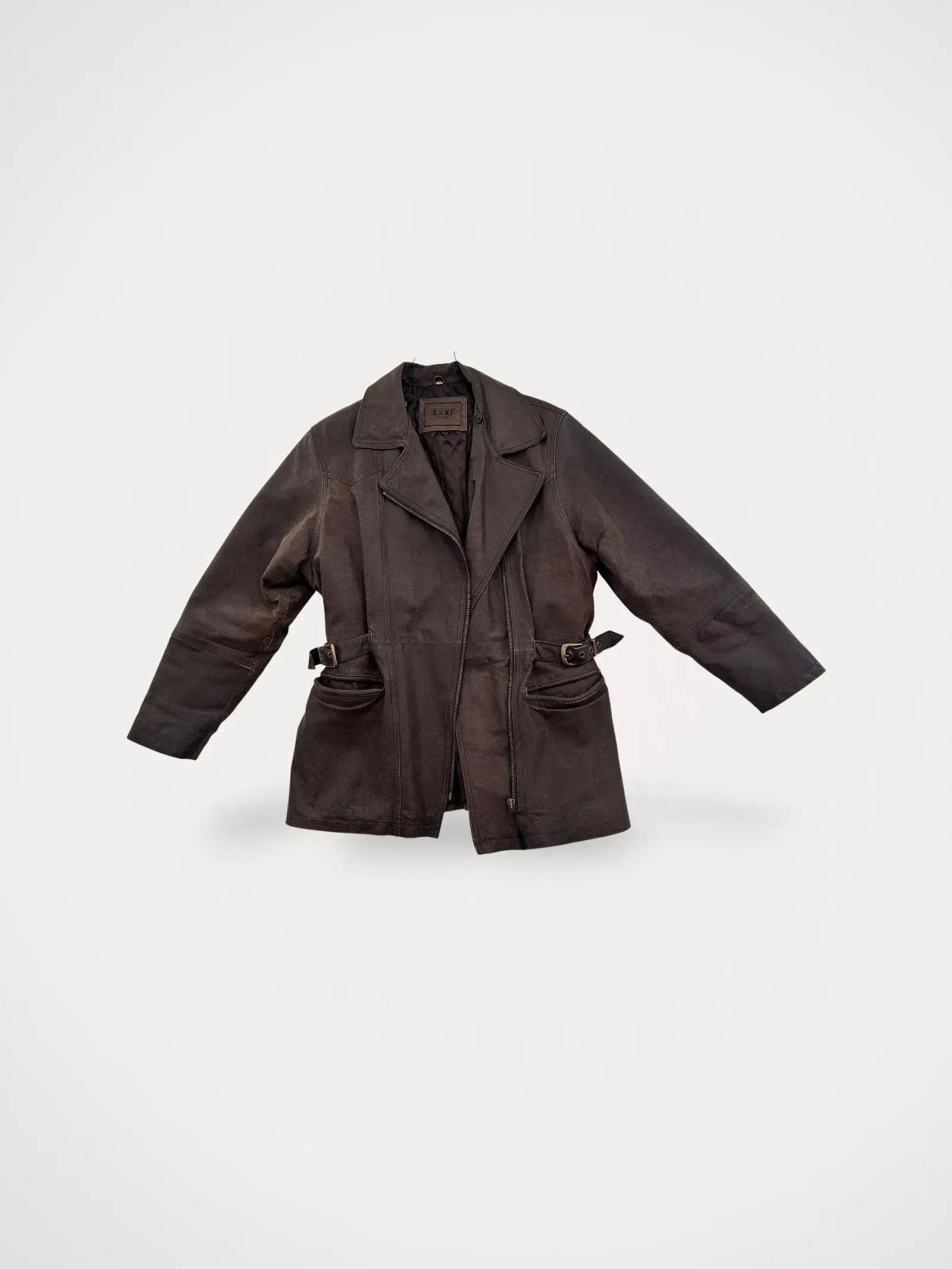 Leather Saki Leather Jacket Size S / US 4 / IT 40 - 1 Thumbnail
