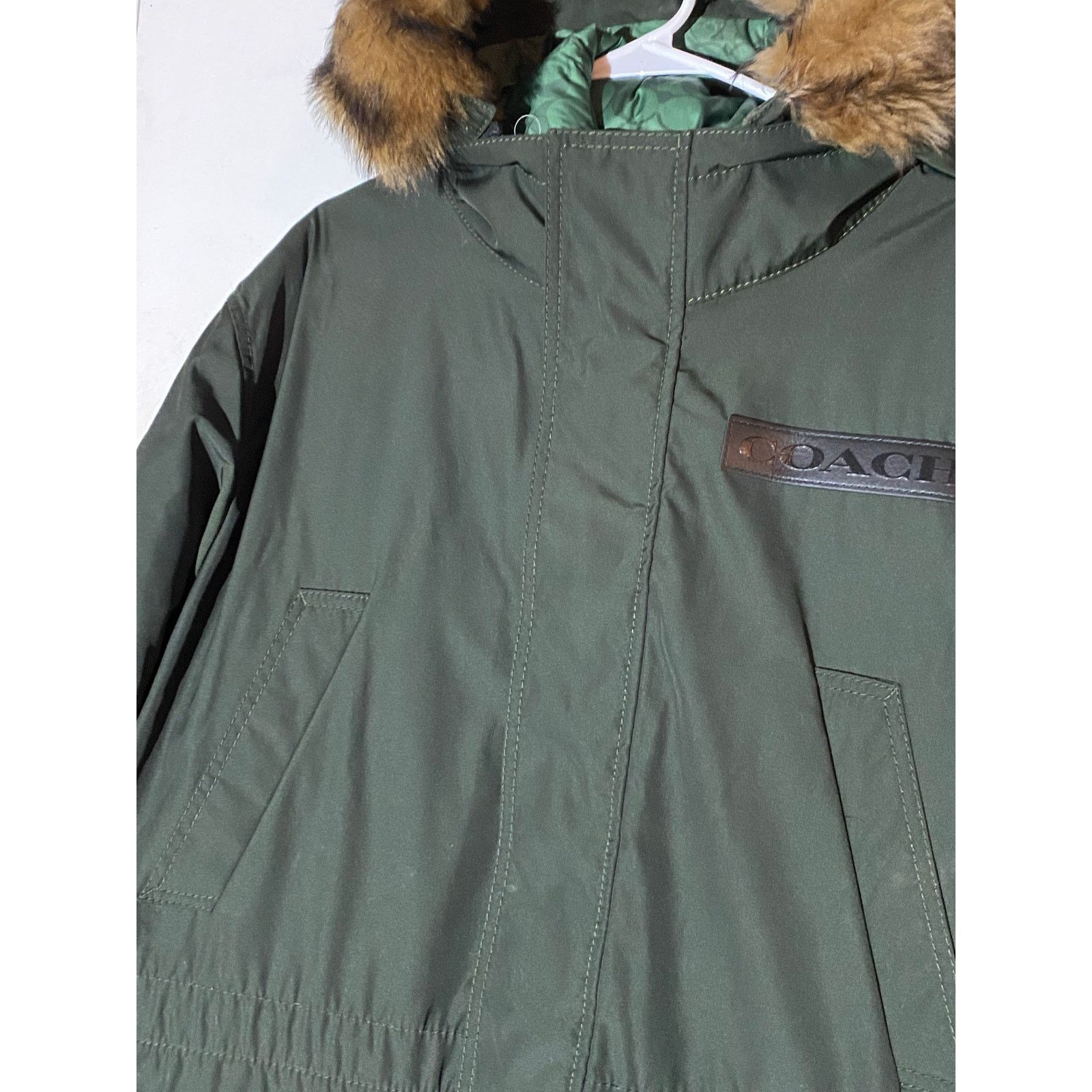 Coach Coach 3-in-1 Parka Sherling Down Puffer Removable Liner Hood Size 3XL / US 20-22 - 8 Thumbnail