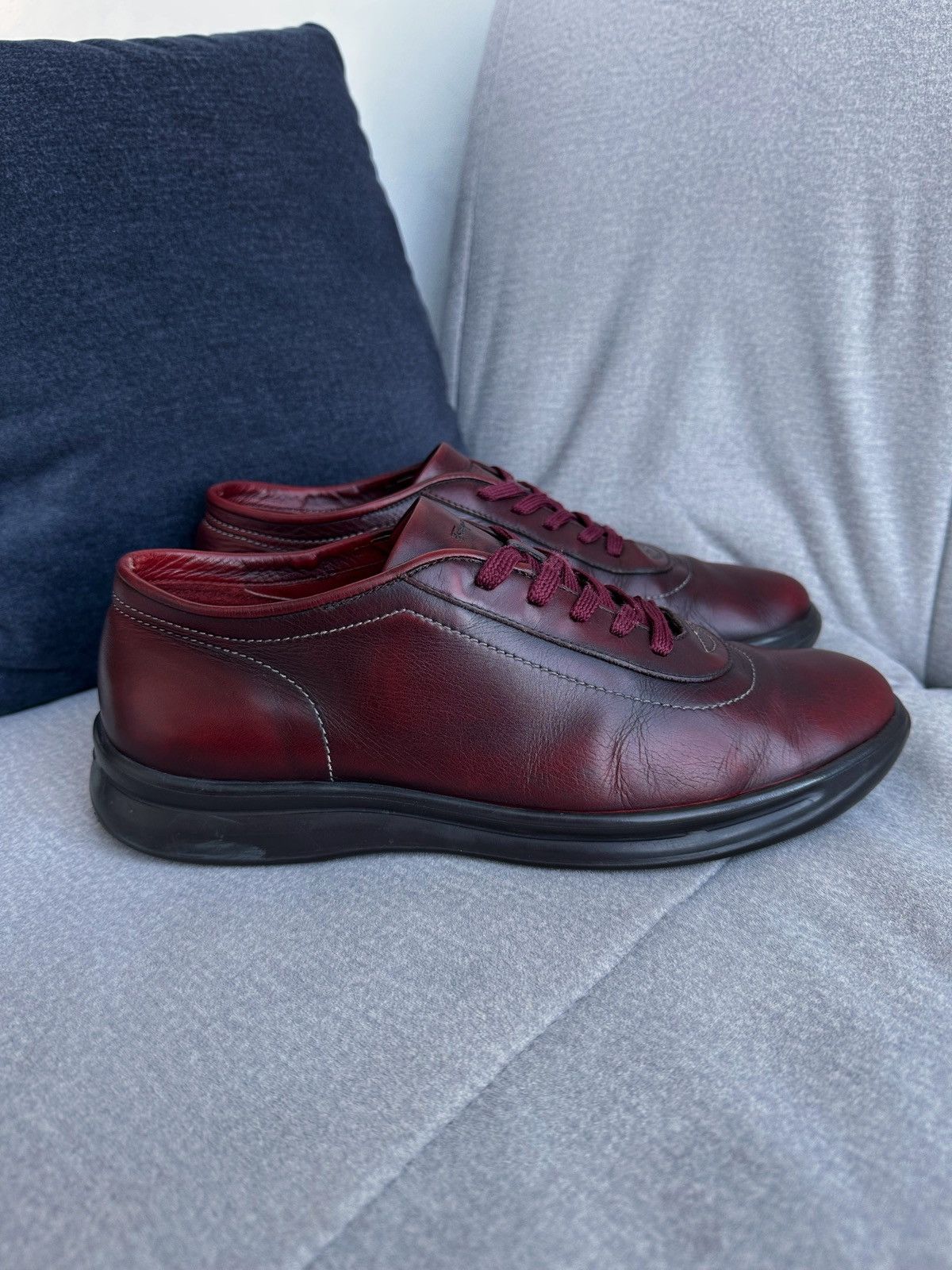 Salvatore Ferragamo Salvatore Ferragamo Leather Shoes Size US 8.5 / EU 41-42 - 2 Thumbnail