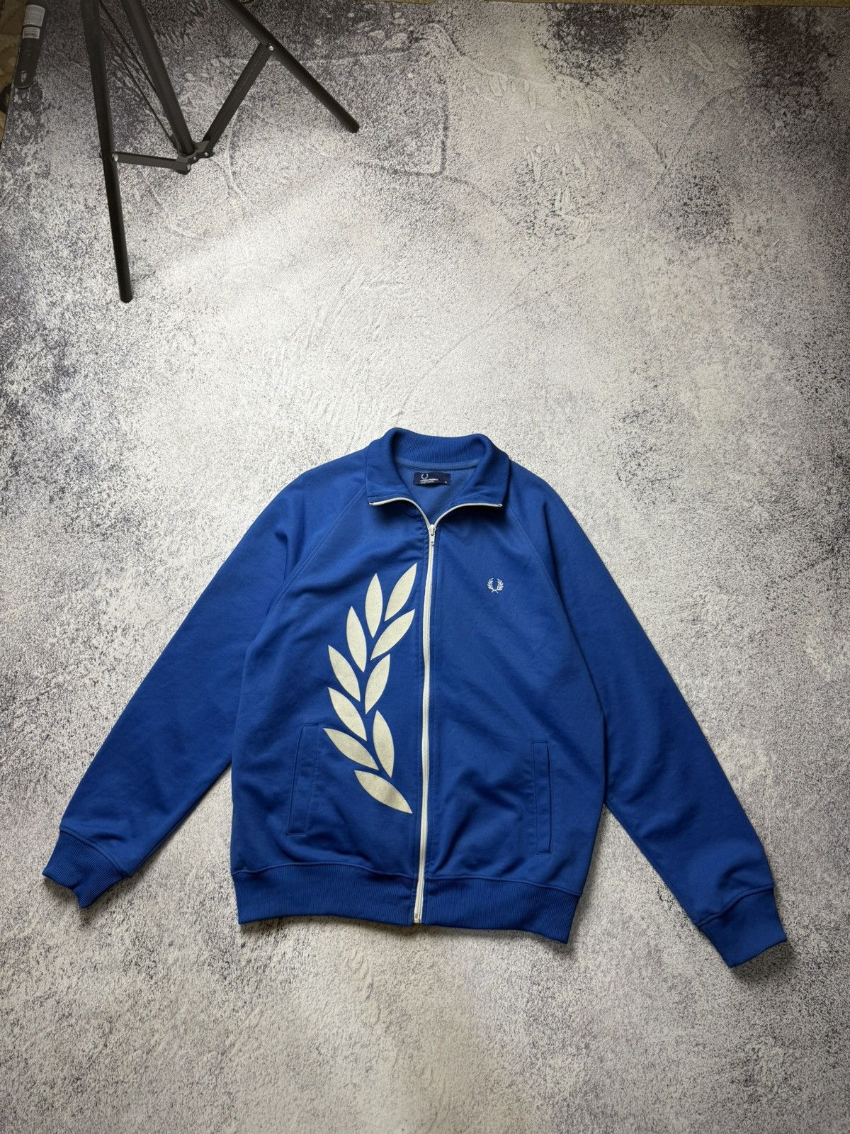Fred Perry Vintage Fread Perry Tracksuit Hoodie Full Zip Big logo Size US M / EU 48-50 / 2 - 1 Thumbnail