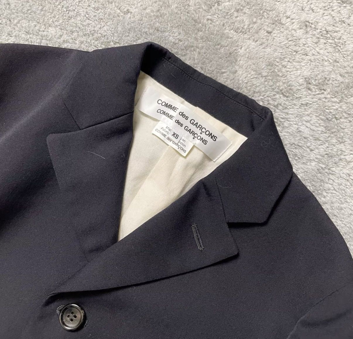 Comme des Garcons Comme des Garçons Jagged Cut Hem Jacket J29 Size US XS / EU 42 / 0 - 3 Thumbnail