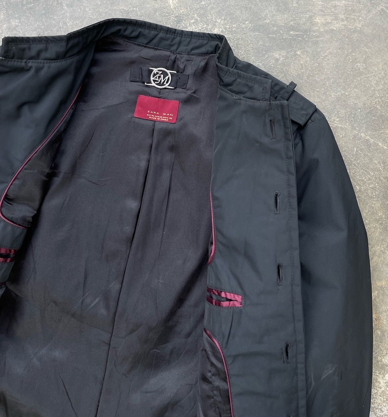 Zara ZARA MAN BLACKOUT ARMOUR COAT/JACKET Size US XL / EU 56 / 4 - 13 Thumbnail
