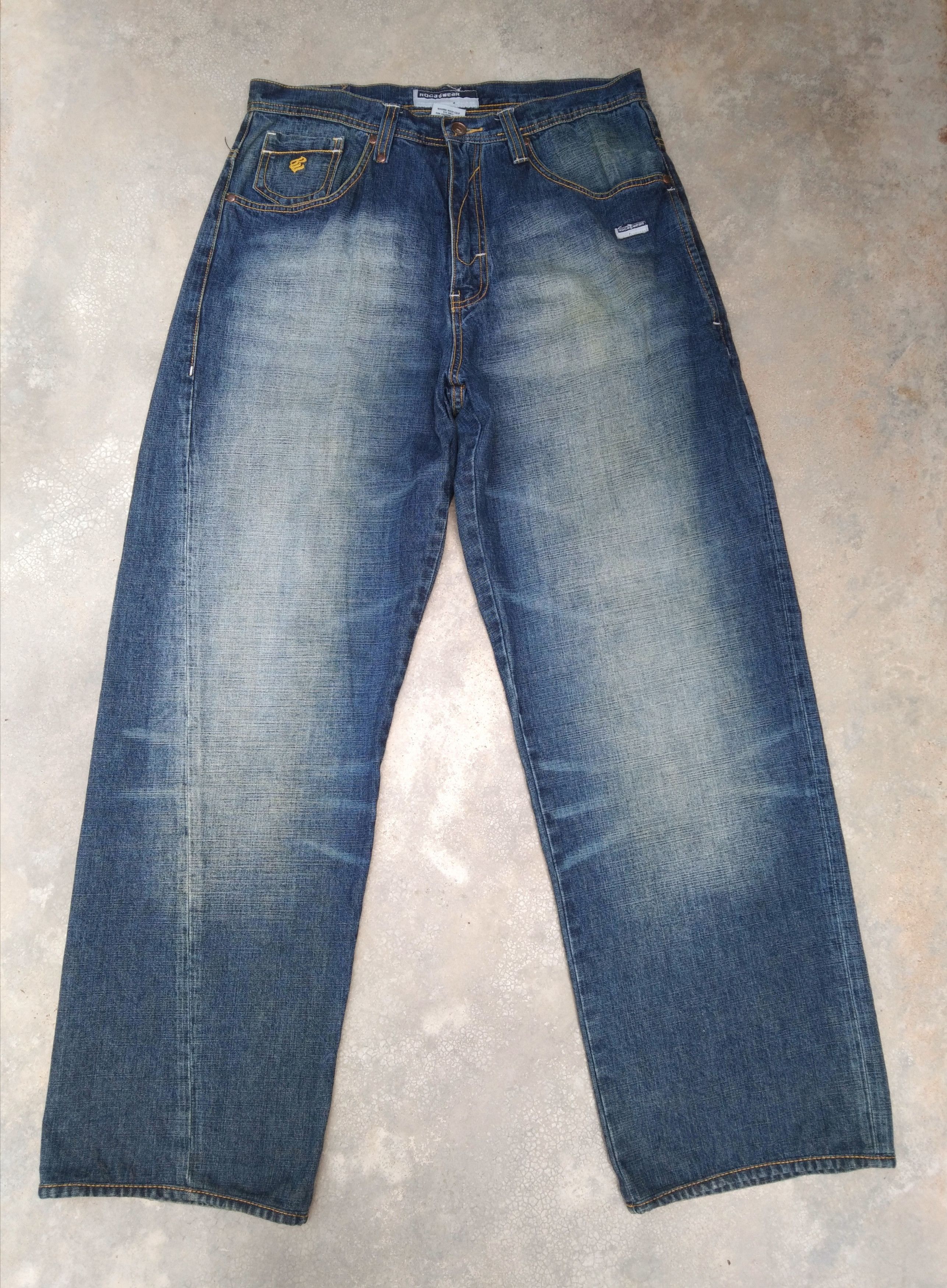 Rocawear Vintage Rocawear Baggy Jeans 34x32 Size US 34 / EU 50 - 2 Thumbnail