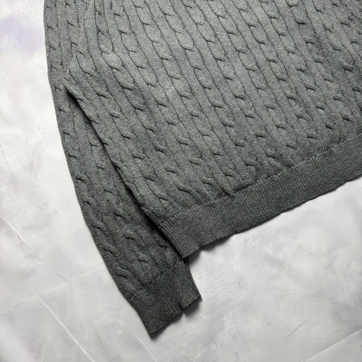 Polo Ralph Lauren Polo Ralph Lauren zip-hoodie 1/3 knitted gray men XL Size US XL / EU 56 / 4 - 11 Thumbnail