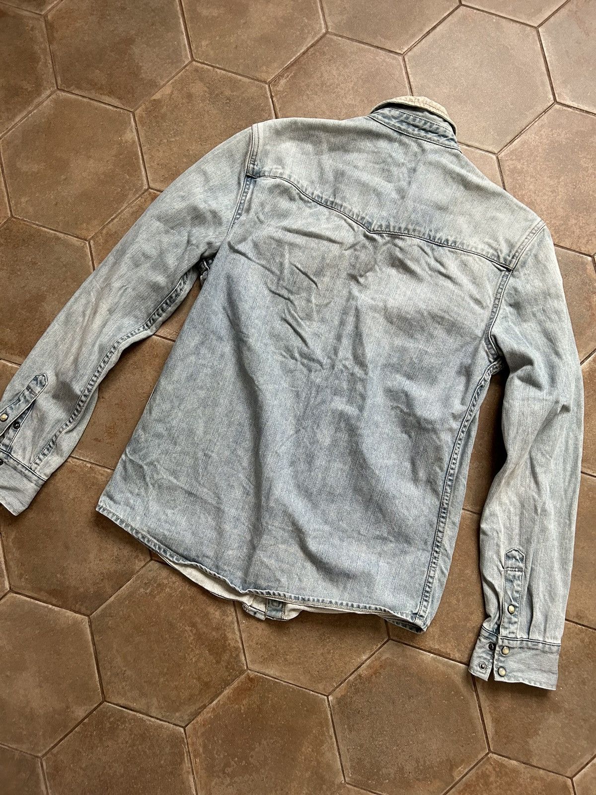 Allsaints ALL SAINT premium denim shirt western jeans Size US M / EU 48-50 / 2 - 7 Thumbnail
