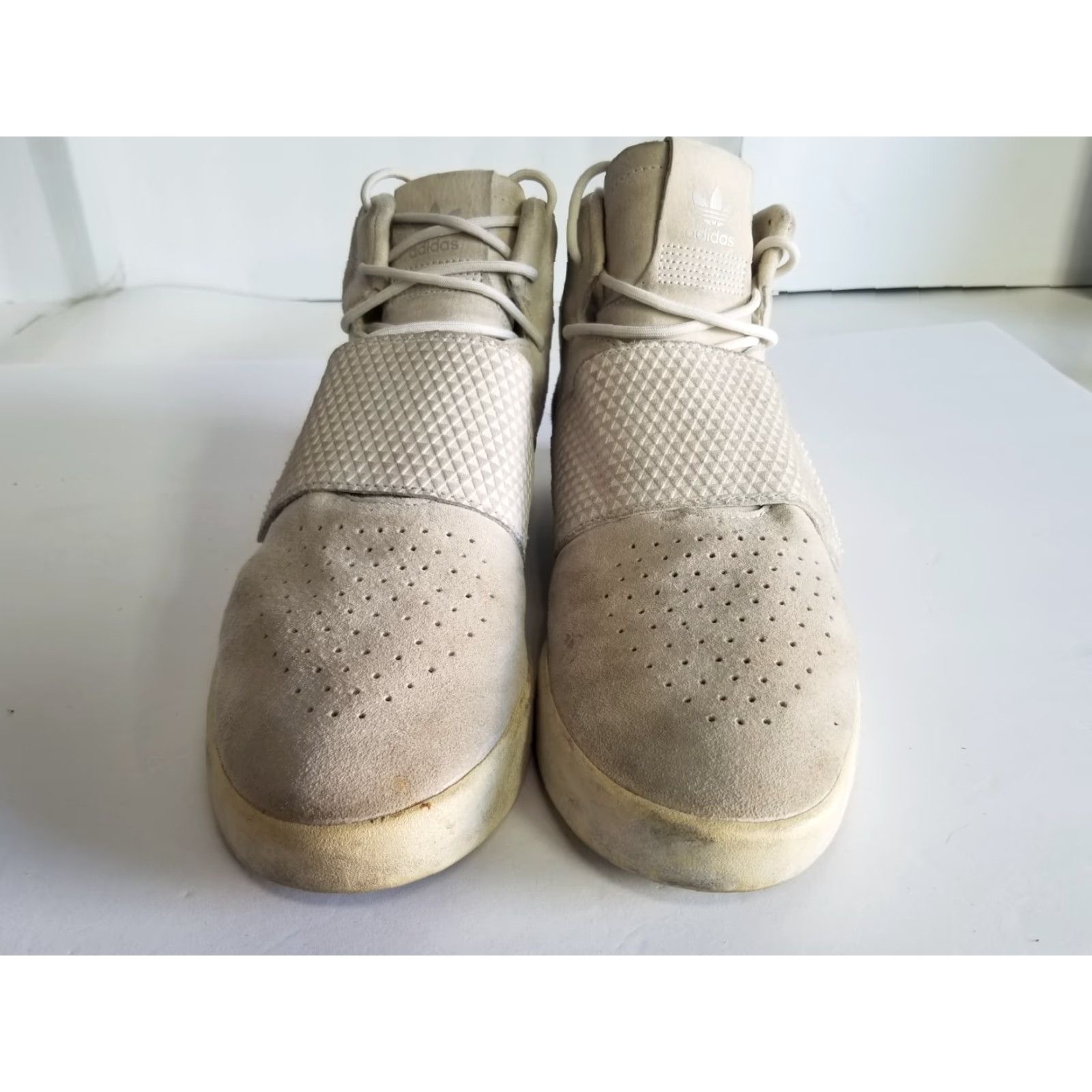 Adidas Adidas Tubular Invader Sneaker Men 10 Gray Straps Leather Upper Leather Outsole M Shoes BB5038 Size US 10 / EU 43 - 6 Thumbnail