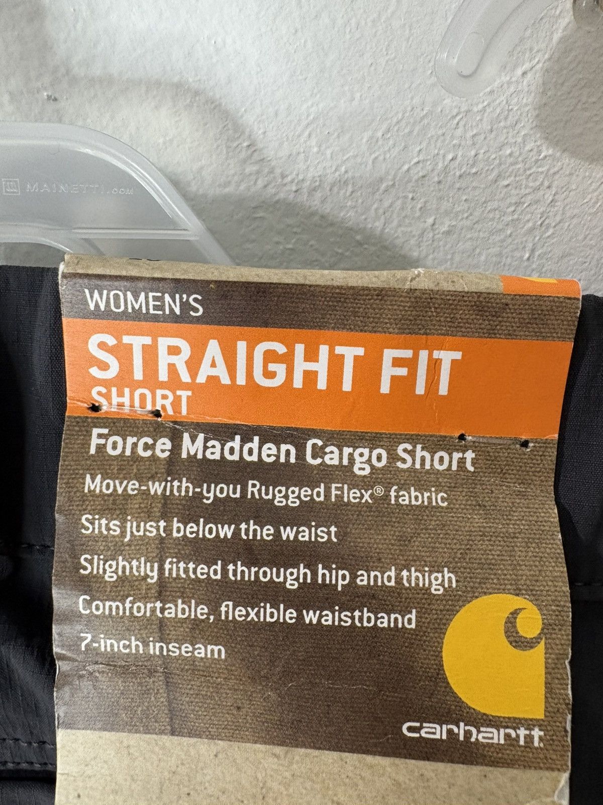 Carhartt NWT women’s straight fit cargo shorts size medium size 18 Size 40" / US 18 - 4 Thumbnail