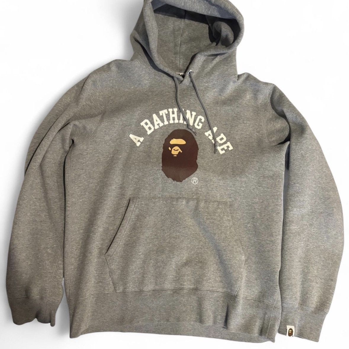 Bape A Bathing Ape College Logo Pullover Hoodie Size US L / EU 52-54 / 3 - 1 Thumbnail
