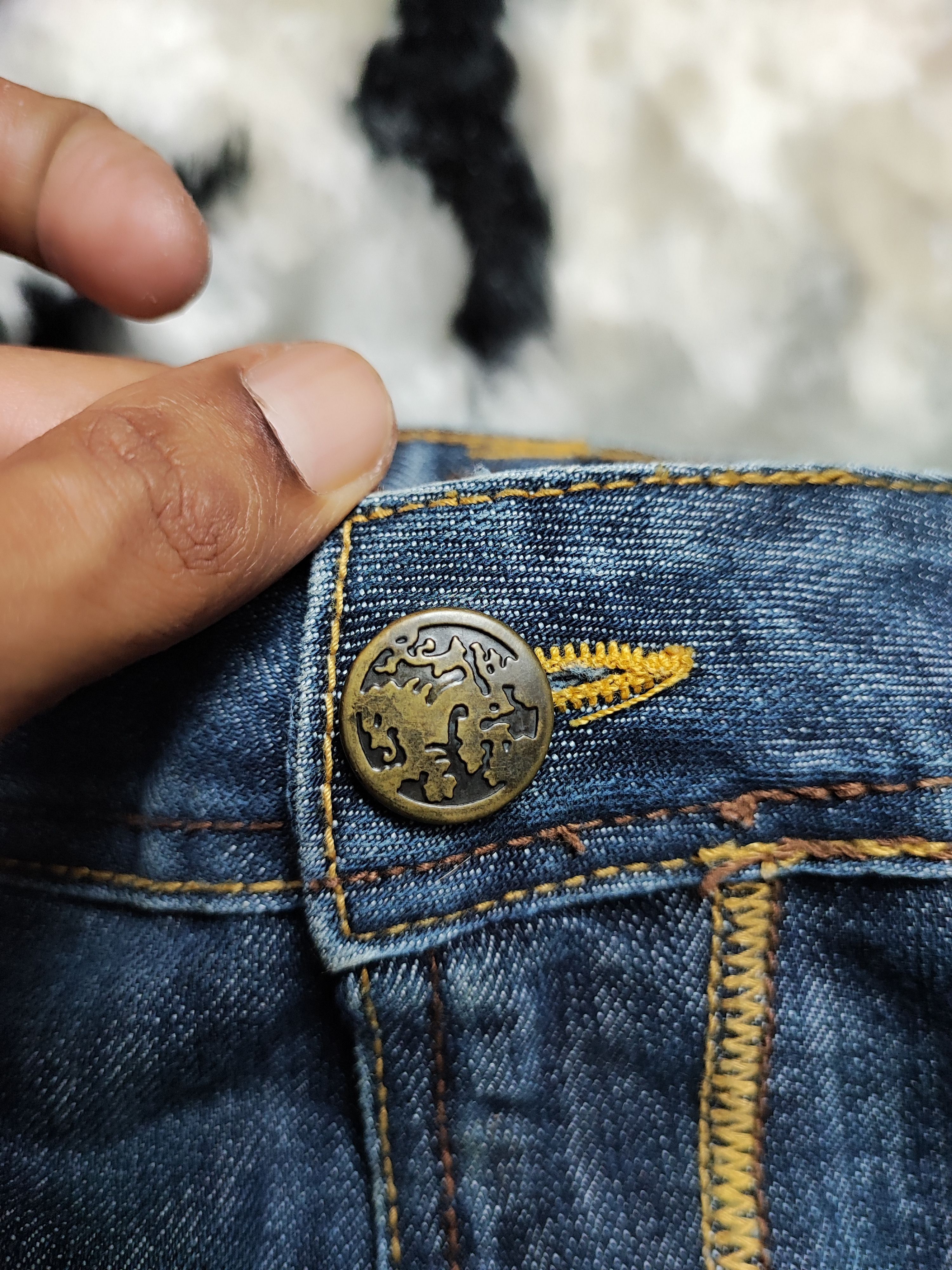 Affliction Skull Jeans Baggy Design by AC:CESS Size US 38 / EU 54 - 11 Thumbnail