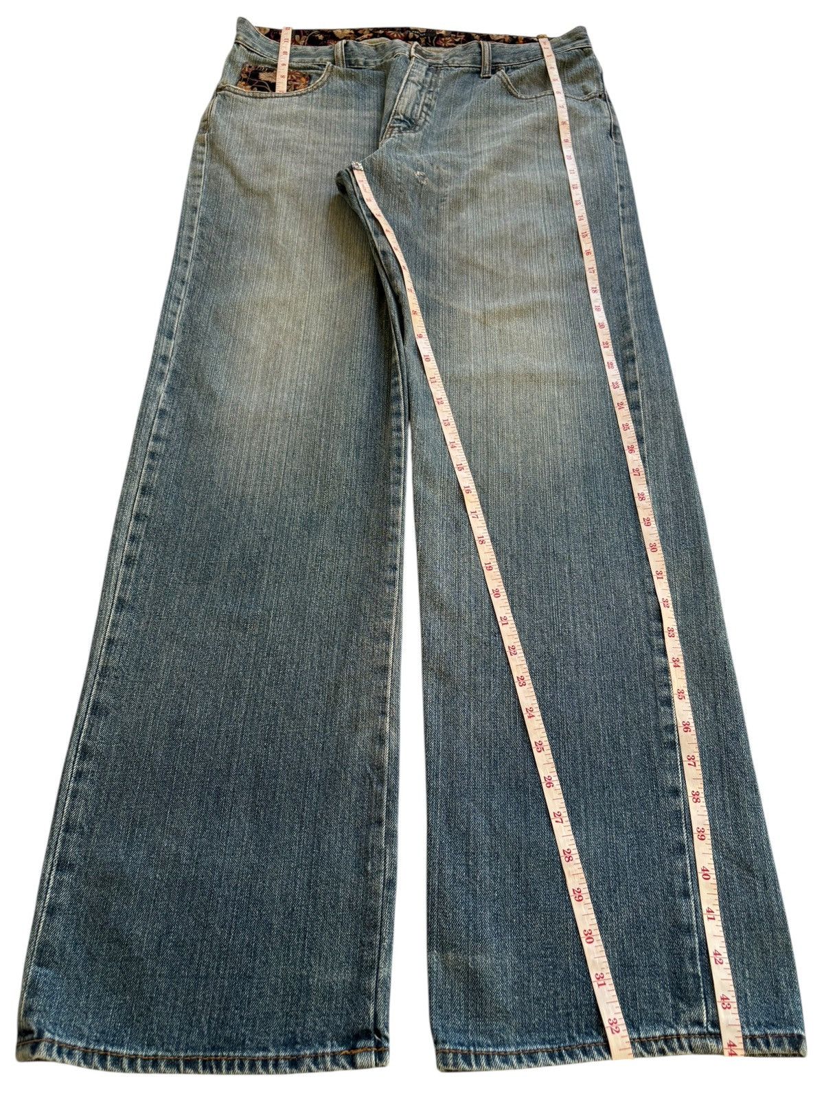 Japanese Brand Vintage Japanese Brand Sugoi Embroidery Mud Wash Baggy Jeans Size US 34 / EU 50 - 12 Thumbnail