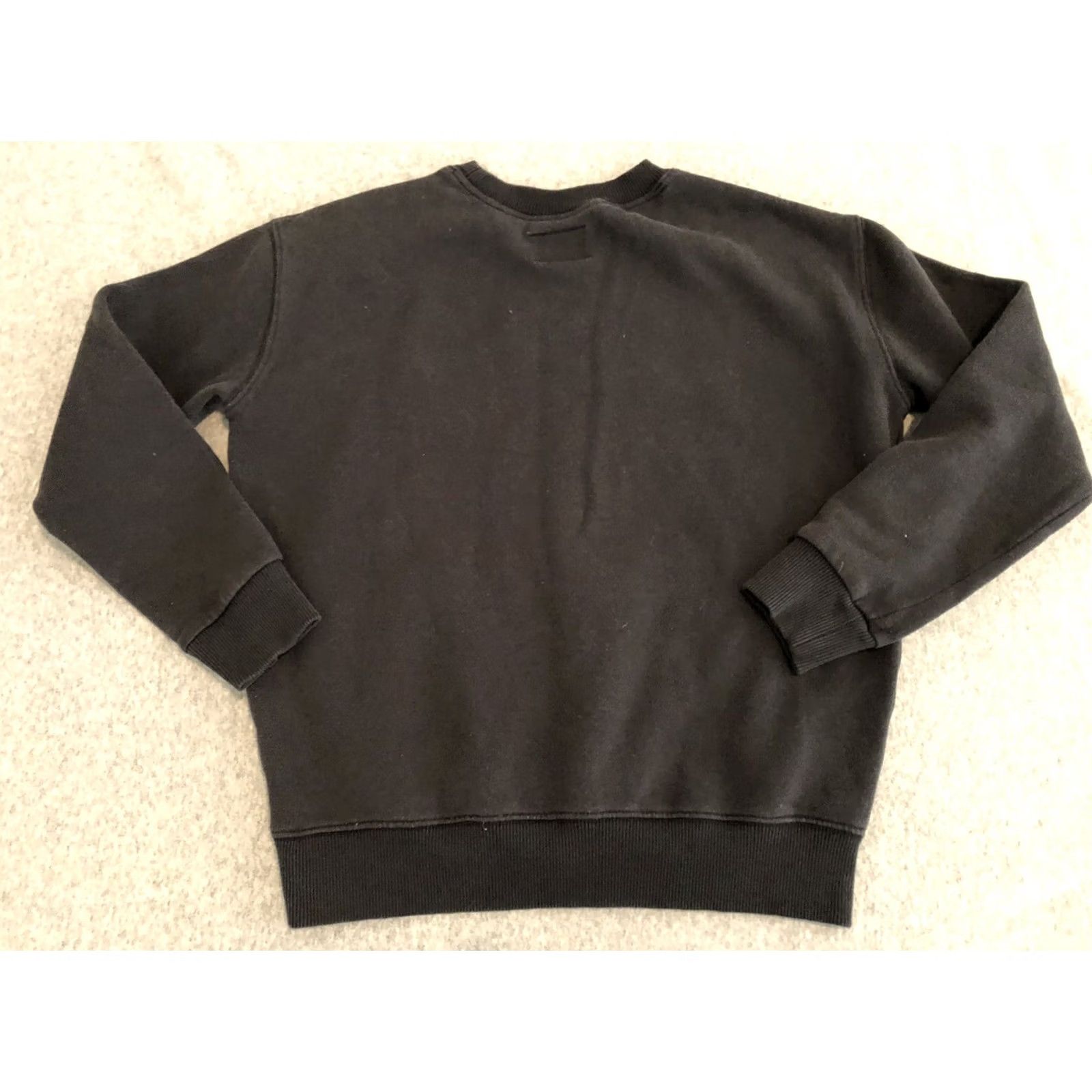 Tommy Hilfiger Tommy Hilfiger Jeans Black Big Logo Spellout Pullover Crewneck Sweater XS Men Shirt/Top? Size US XS / EU 42 / 0 - 6 Thumbnail