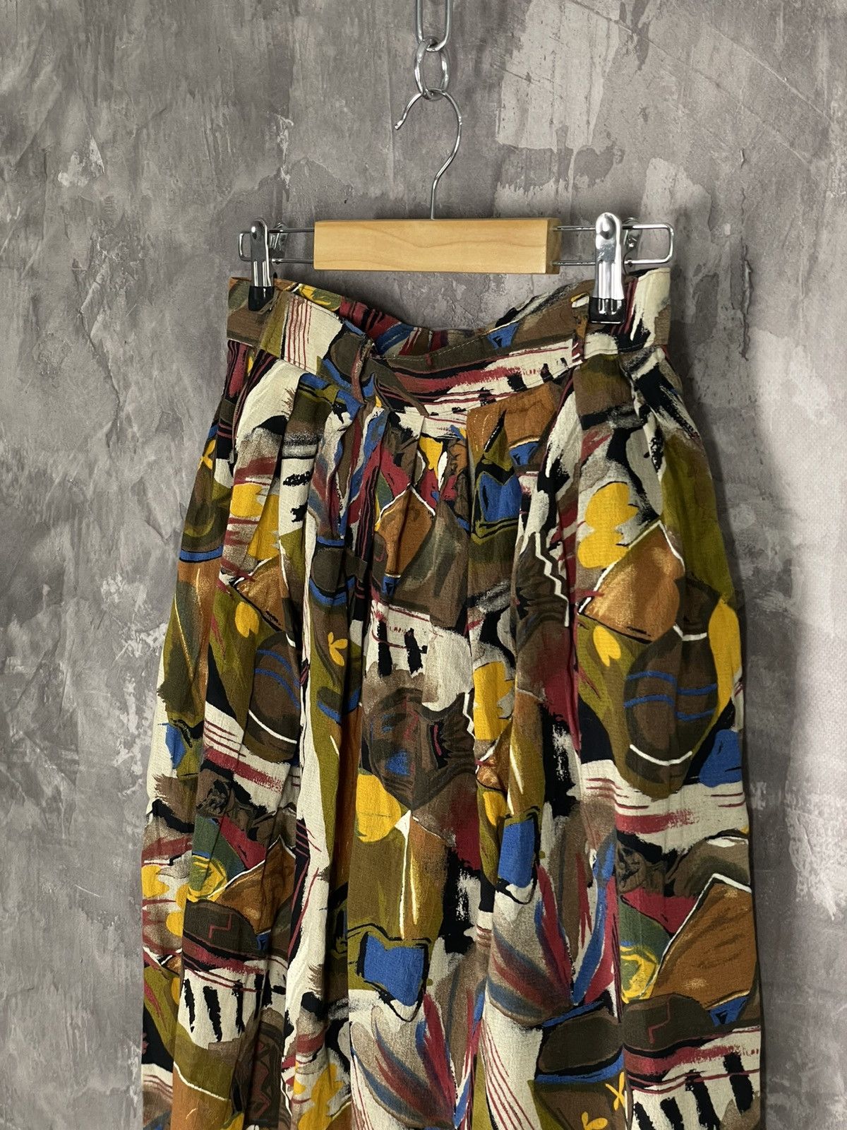 20471120 × Japanese Brand Vintage Bohemian Japanese Gaultier style mesh skirt 00s Size 30" / US 8 / IT 44 - 8 Thumbnail