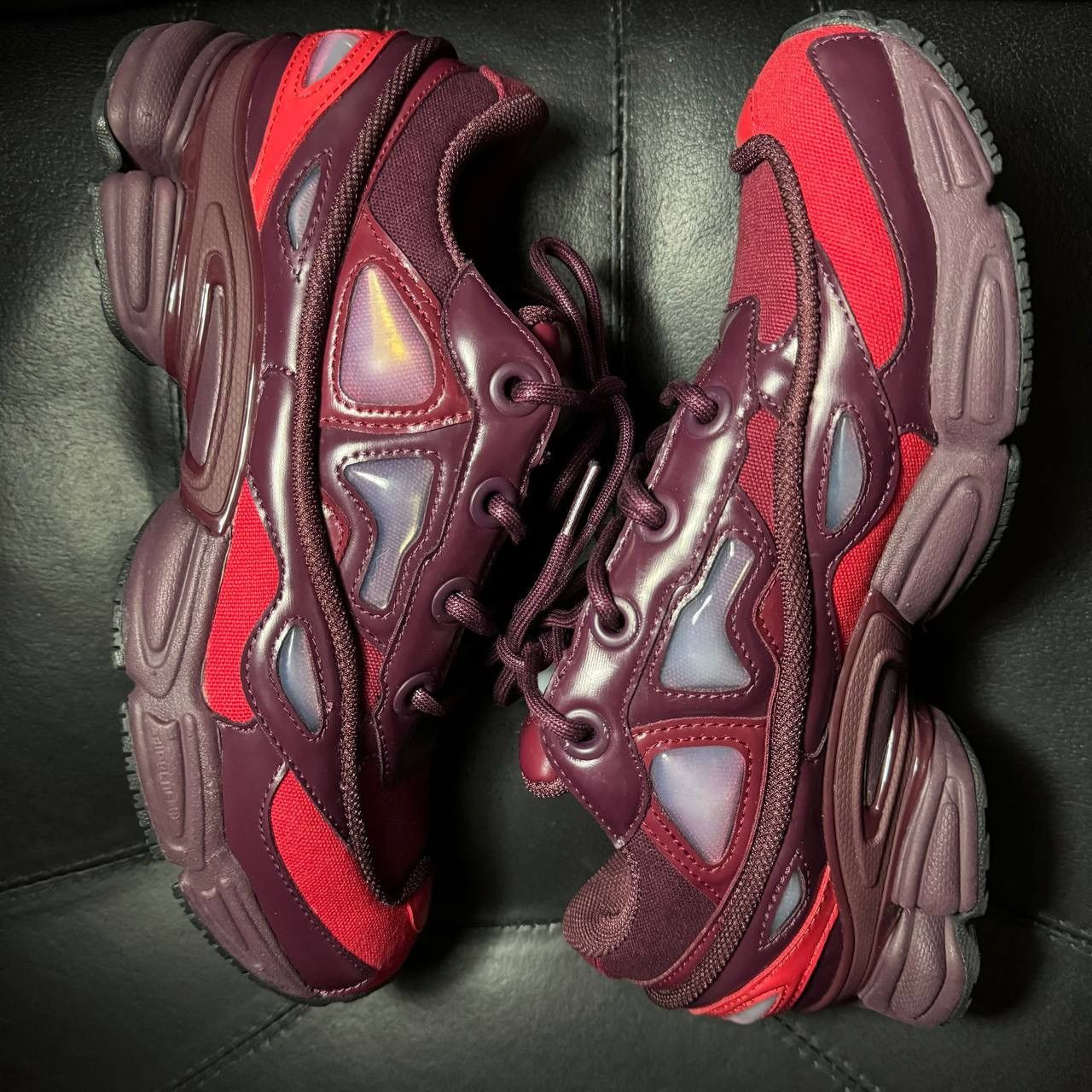 Adidas × Raf Simons Adidas Raf Simons ozweego Burgundy Size US 7.5 / EU 40-41 - 4 Thumbnail