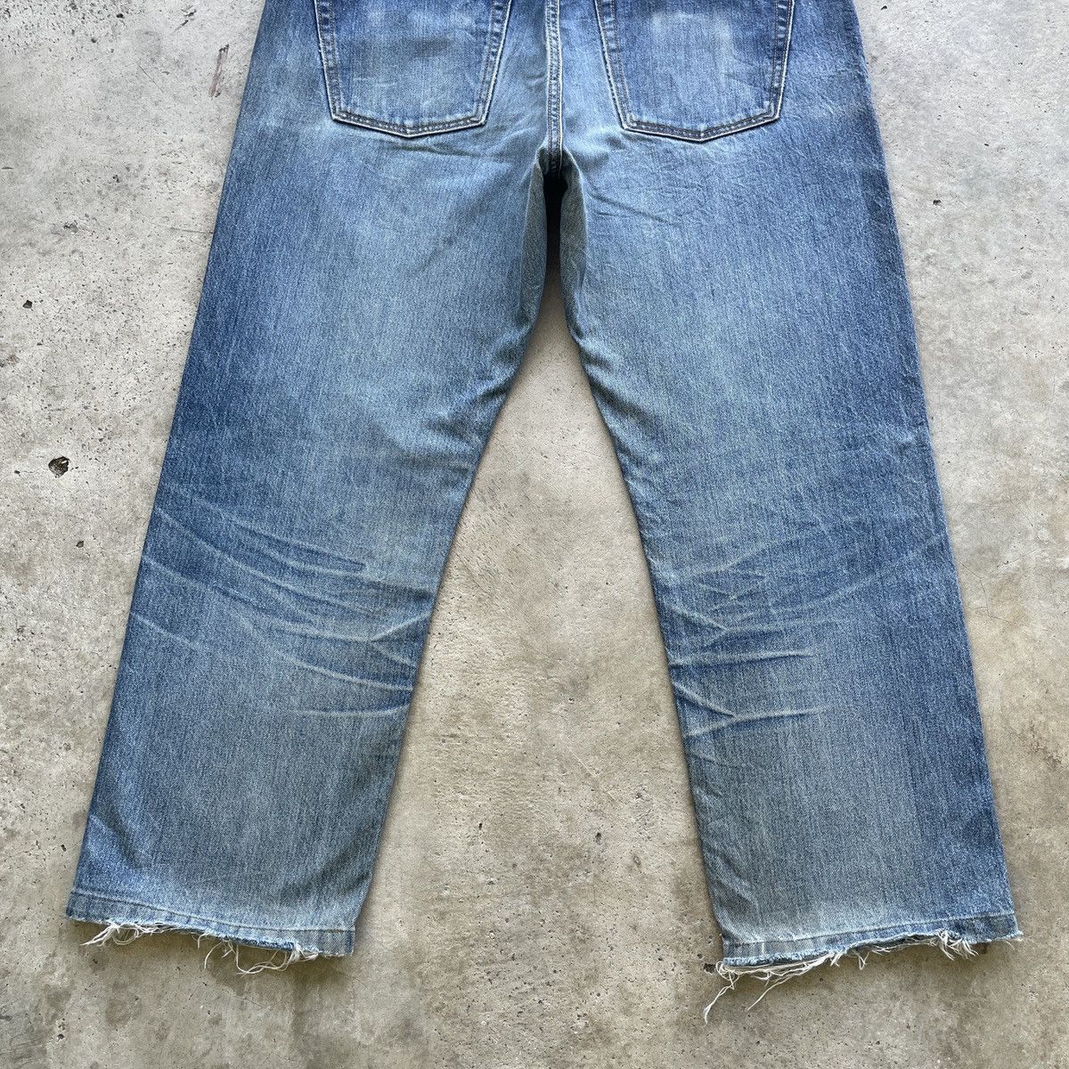 Japanese Brand W38 Vintage Japanese Distressed Jeans Faded Denim Pants Size US 38 / EU 54 - 10 Thumbnail